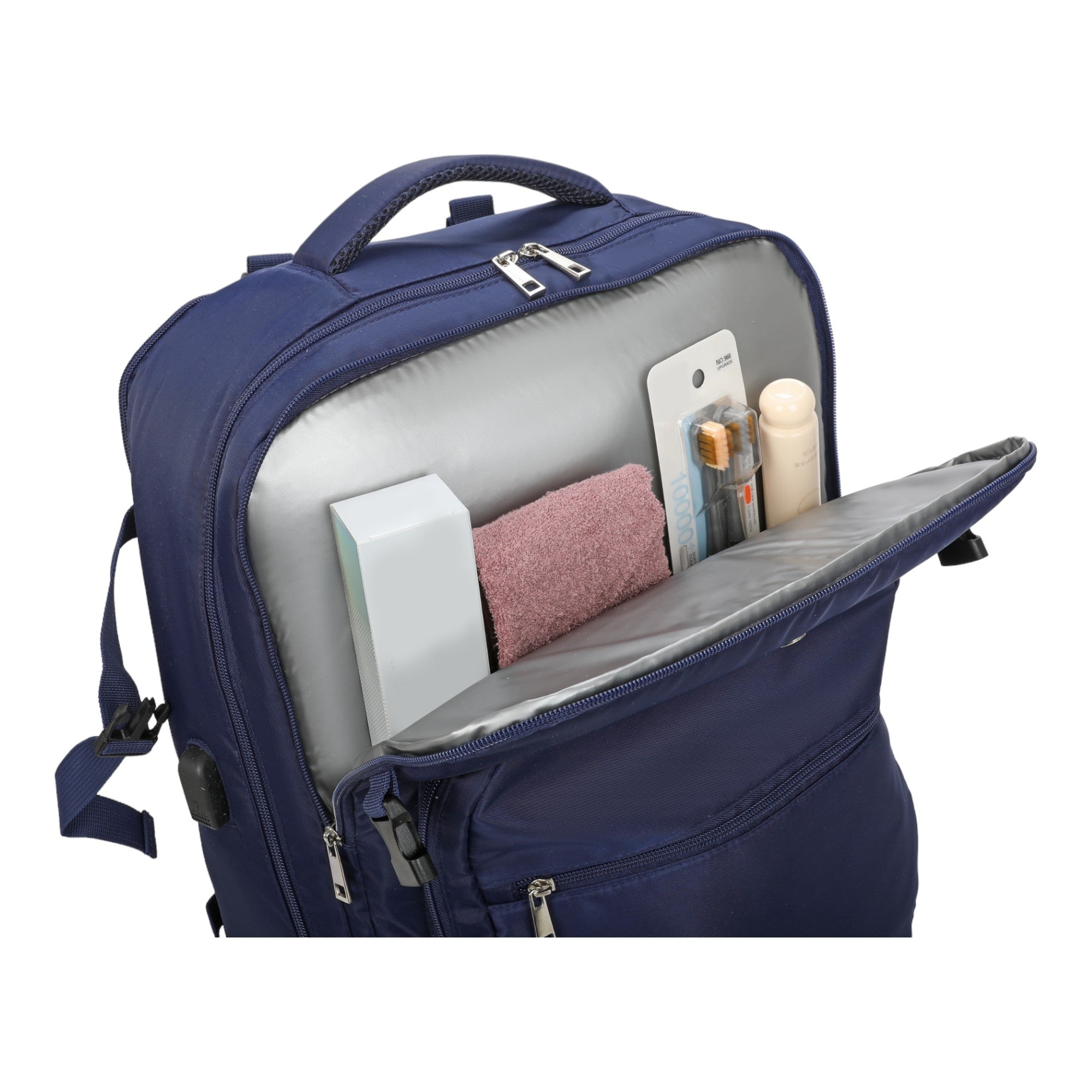Mochila Notebook Oslo Pol Santino - SAN405U Azul Marinho
