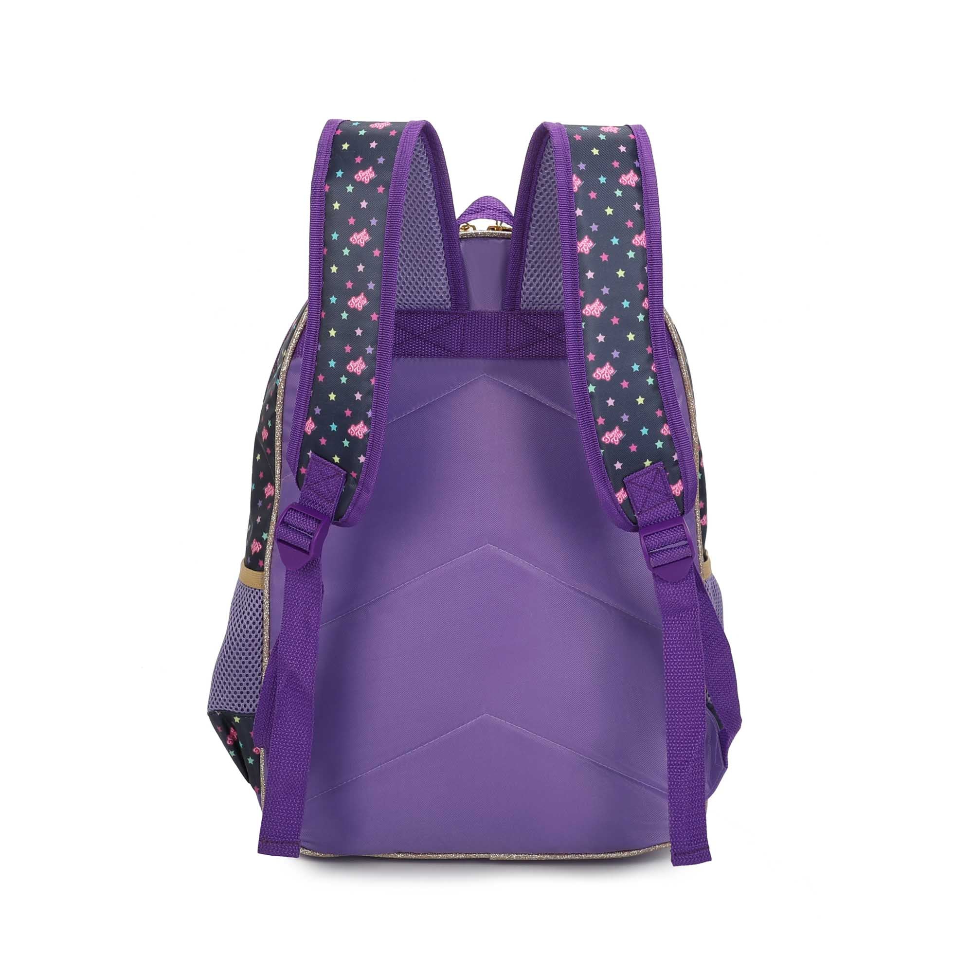 Mochila Infantil Sweet Girl Lavínia by Santino Poliéster Lílas SGM23U14