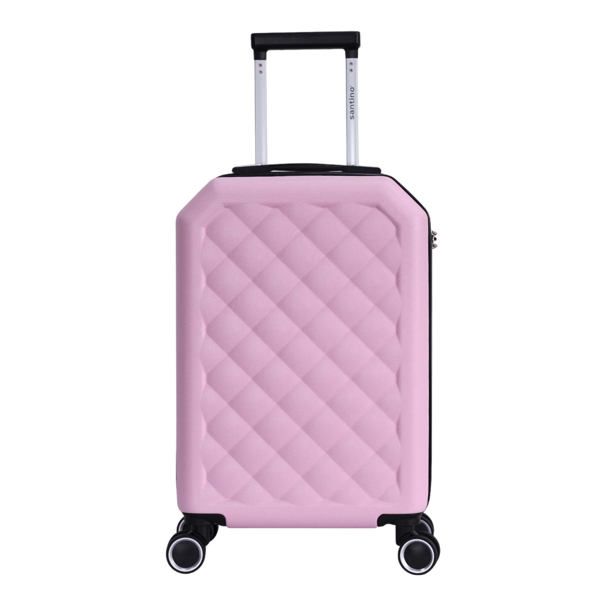 Mala De Bordo Praga Rígida 360° Santino - ASDV401P Cor: Pink