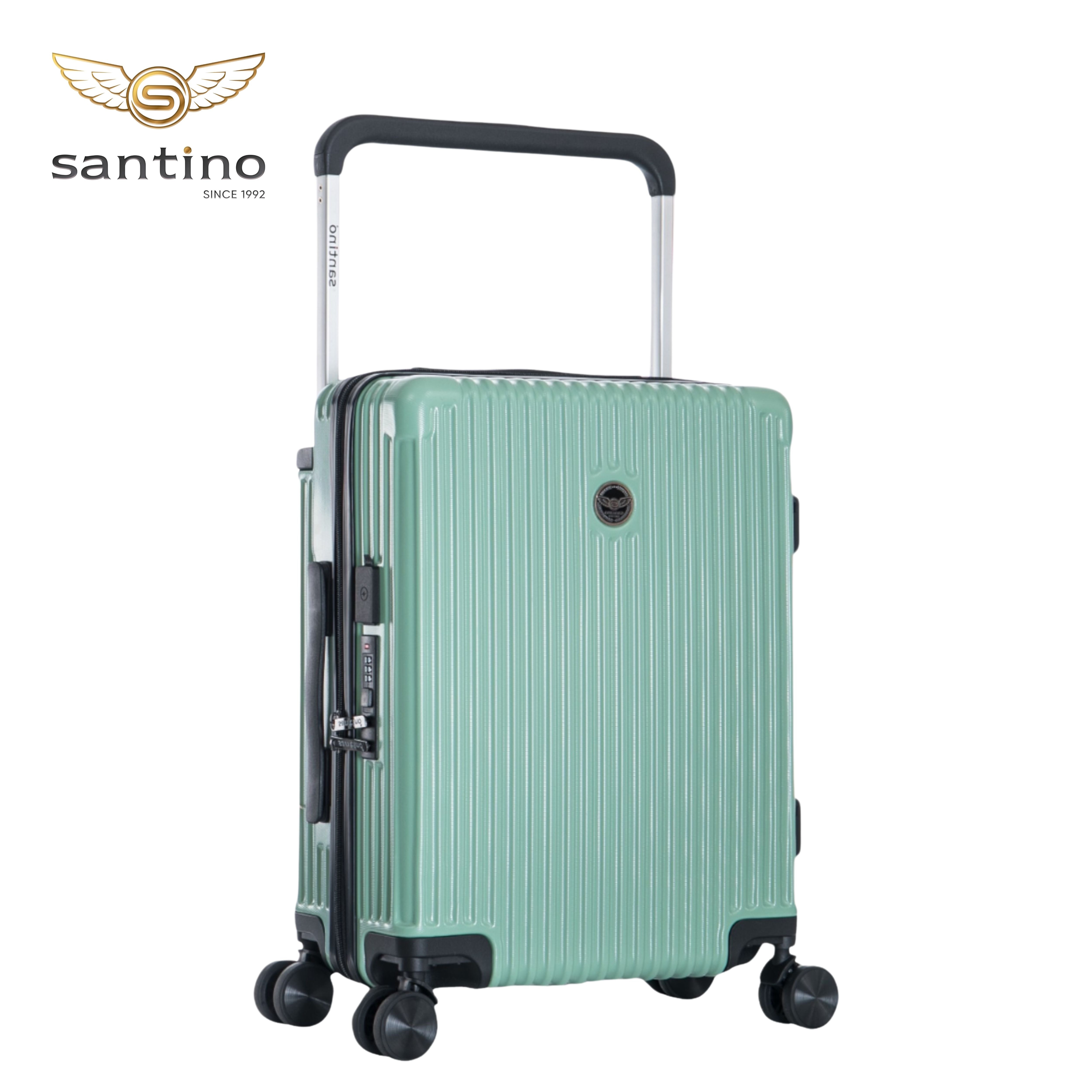 Mala de Bordo Cronos Rígida 360° Santino - ABEV701P - Pistache