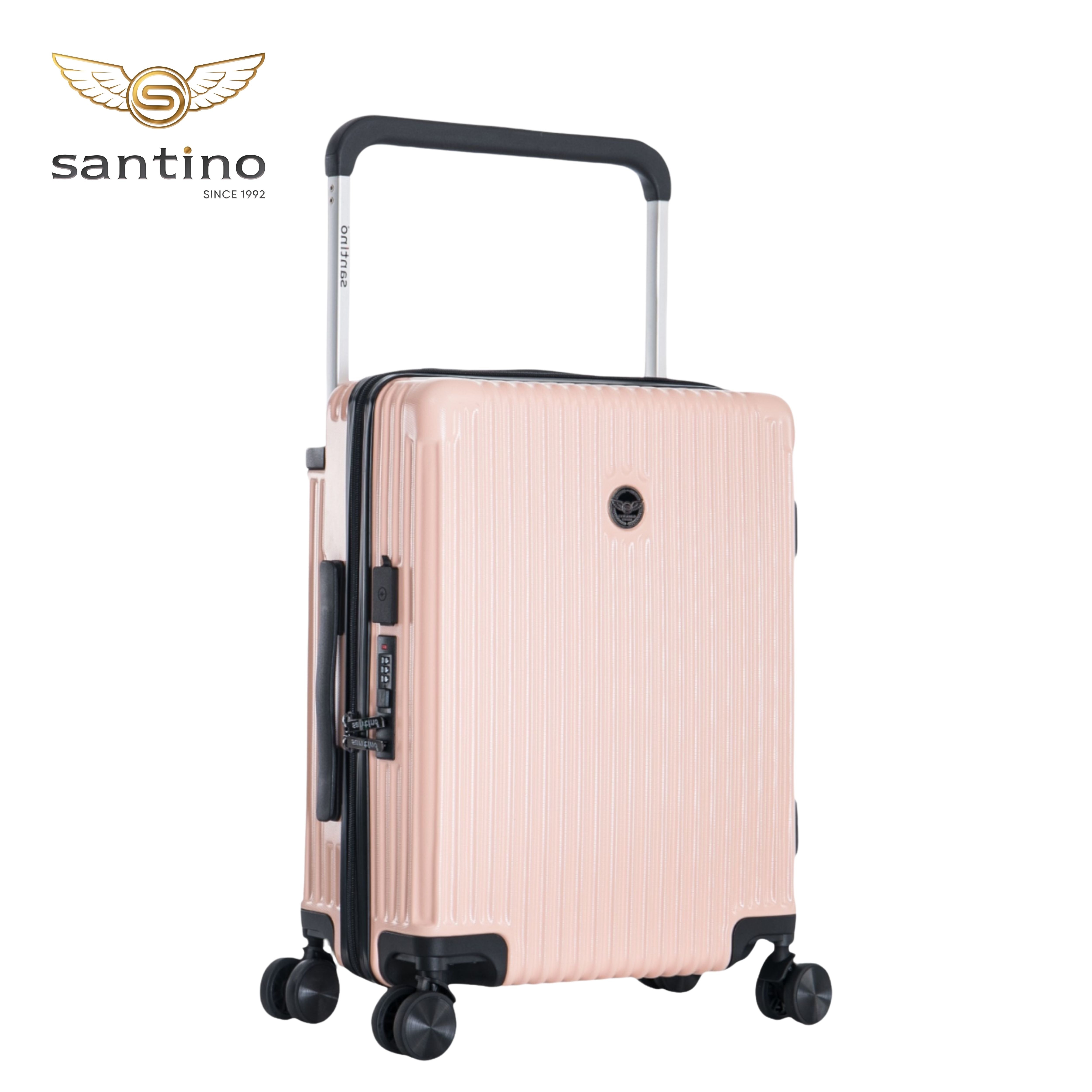 Mala de Bordo Cronos Rígida 360° Santino - ABEV701P - Salmão