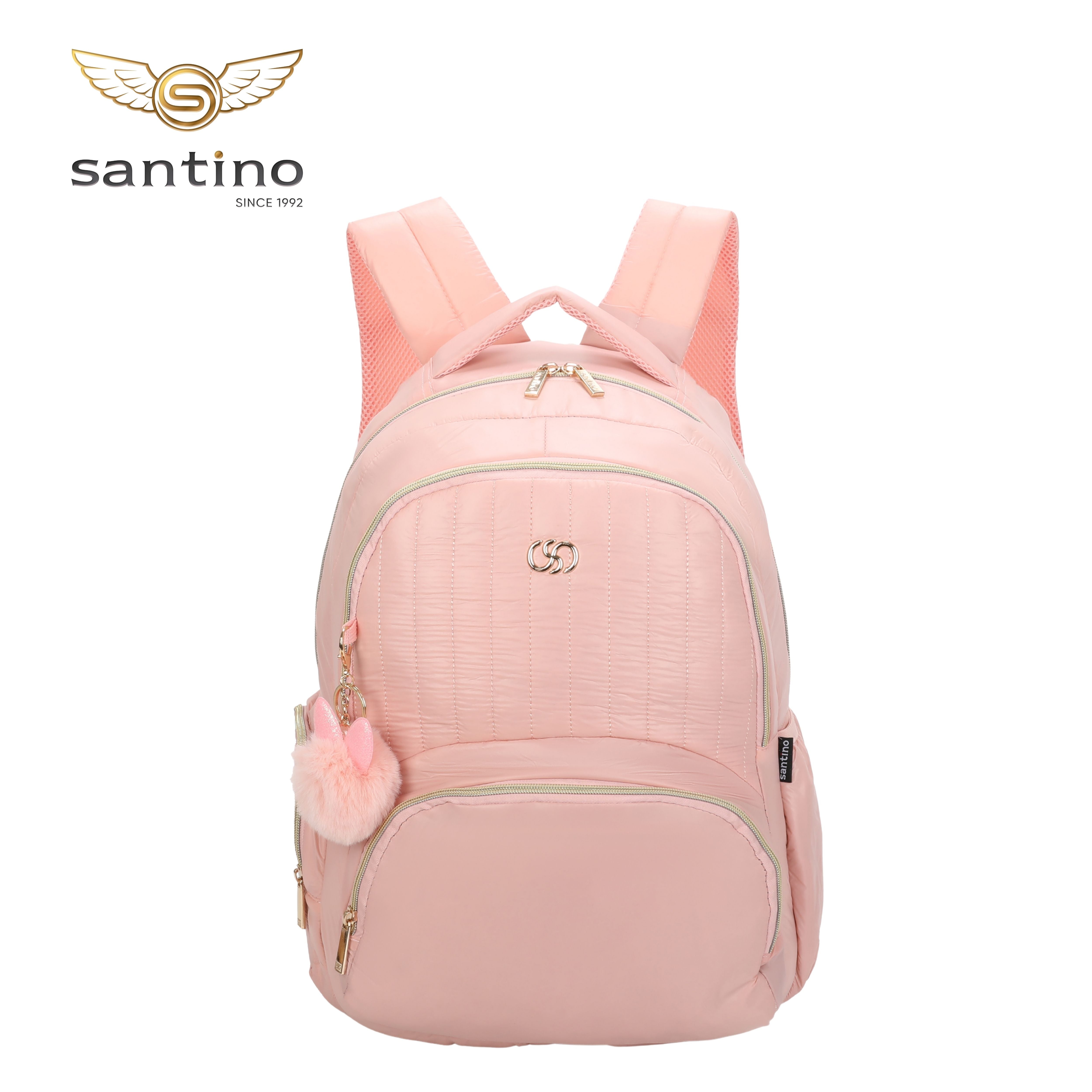 Bolsa Mochila Grace Santino - SAB414U62 - Rosa Claro