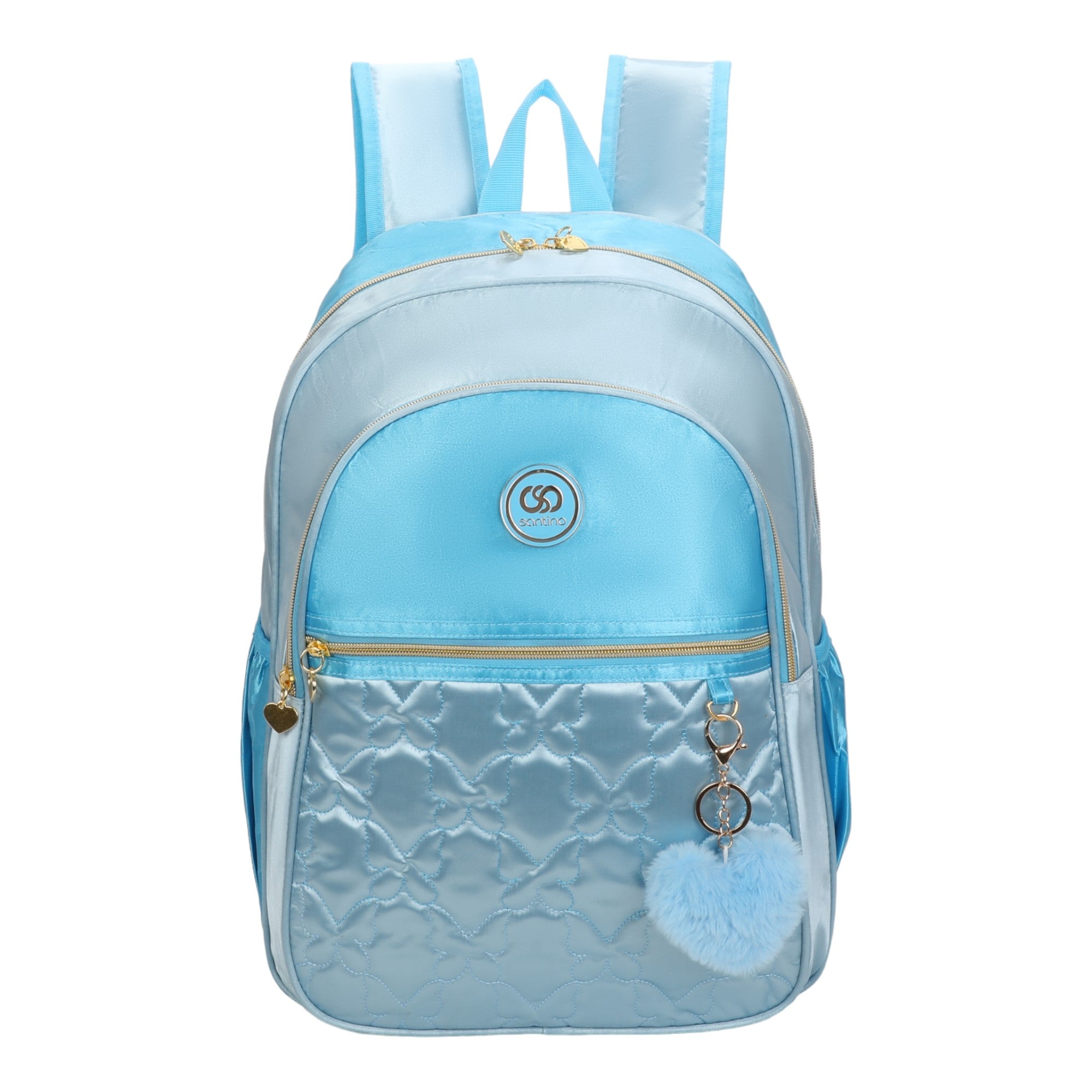 Mochila Sweet Girl Butterfly by Santino Poliéster SAM230U Azul Claro