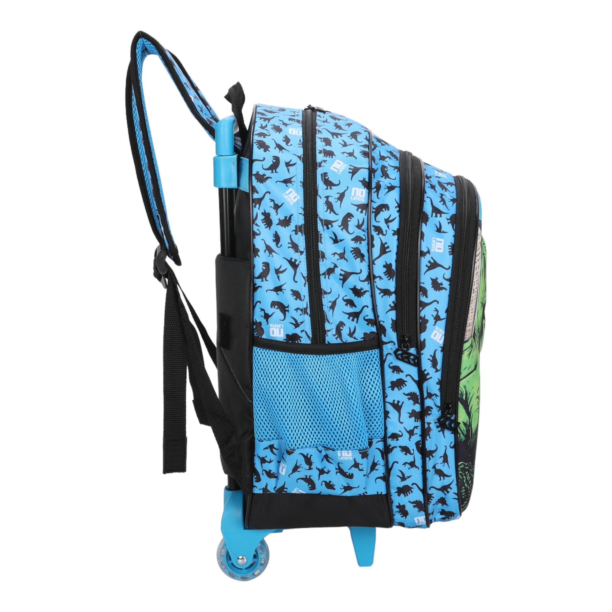 Kit Infantil No Limits Dino Santino Poliéster Azul NLK11U12