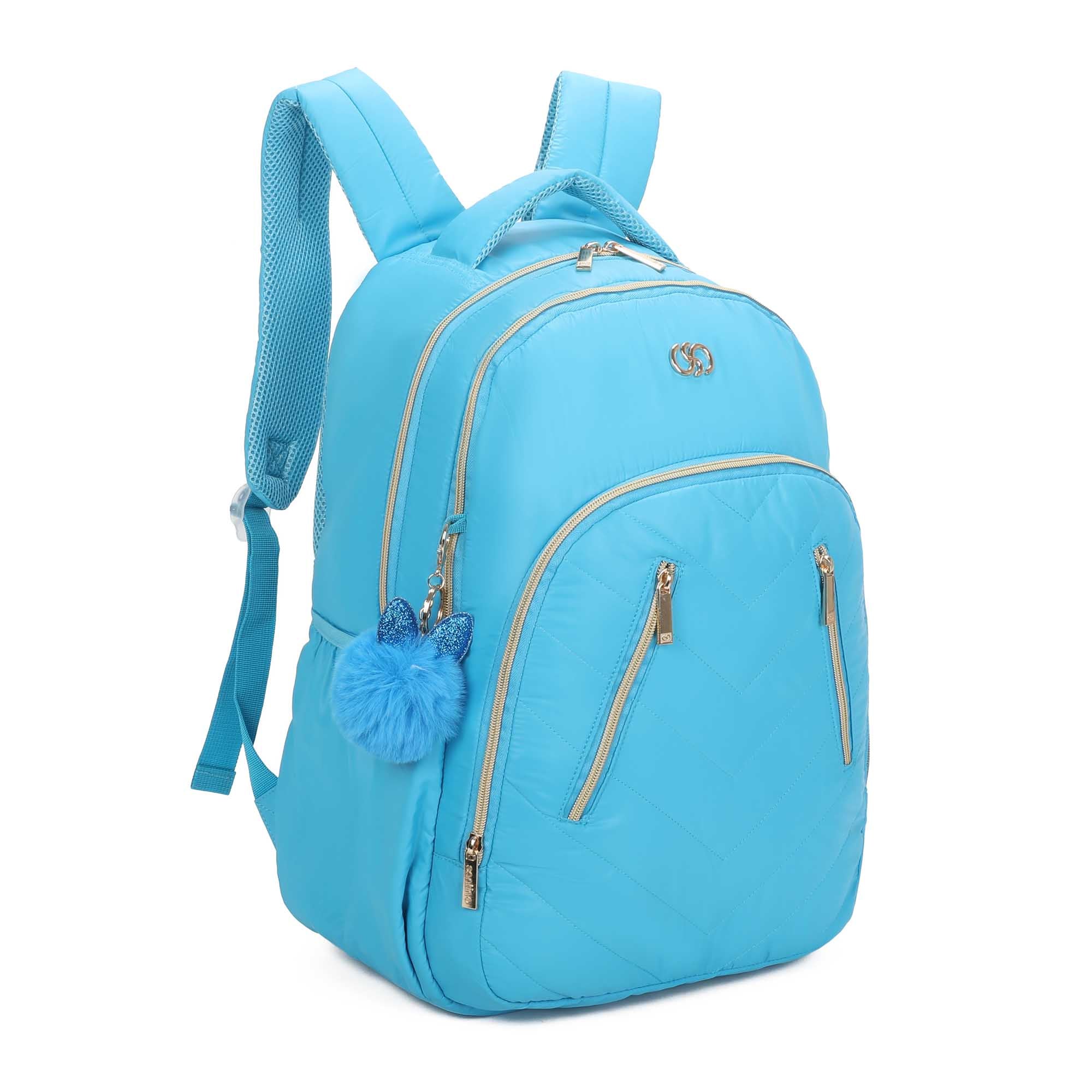 Bolsa Mochila Meghan Santino - SAB413U12 - Azul Claro