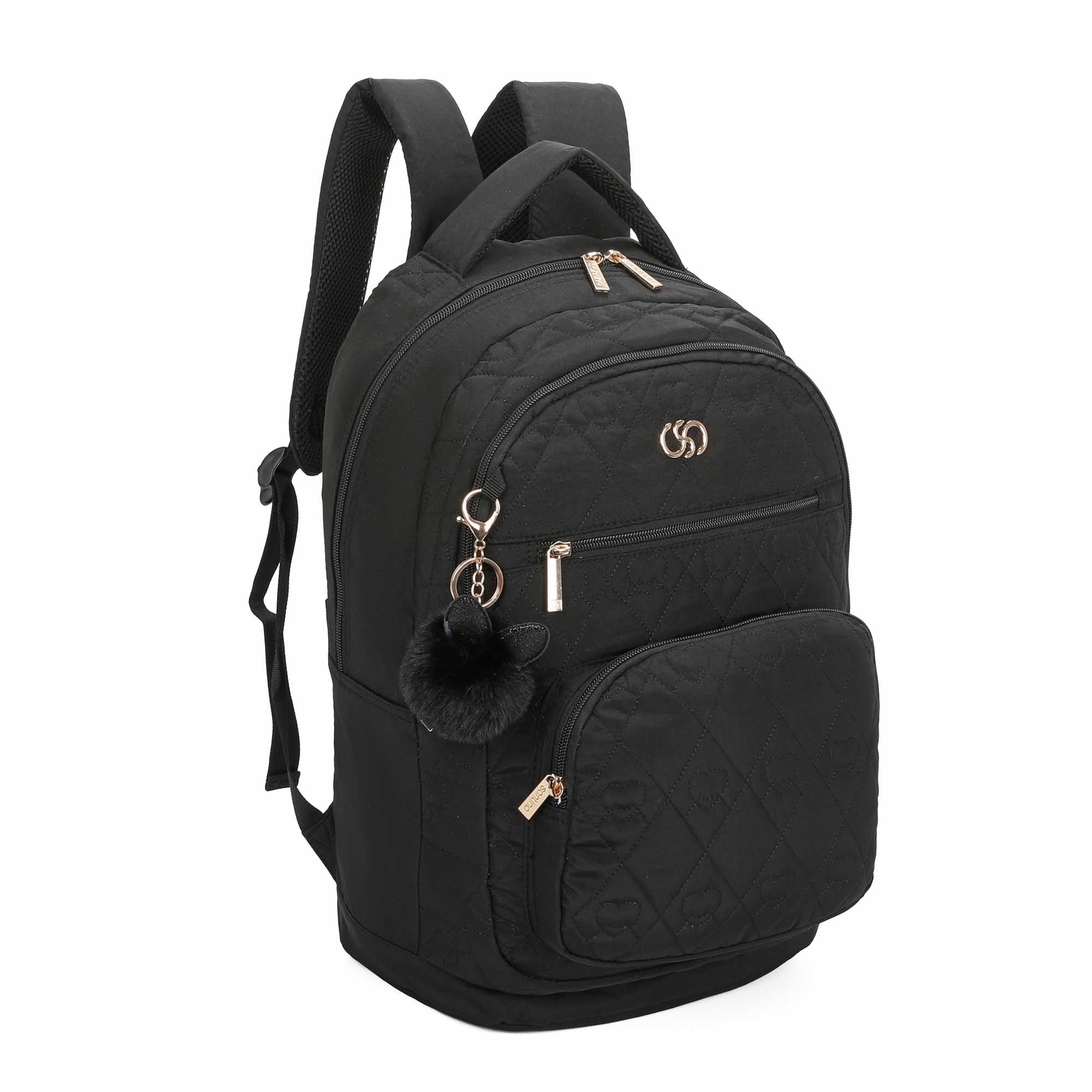 Mochila Juvenil Cairo Santino - SAM200U - Preto