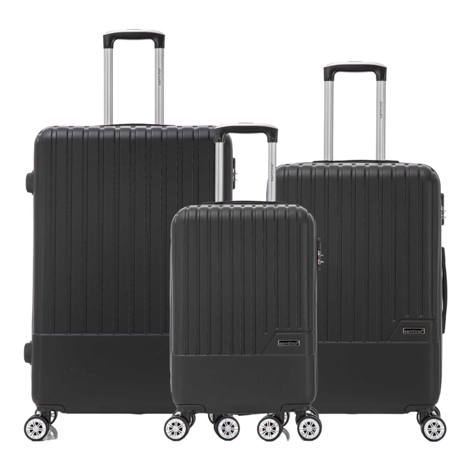 Conjunto de Malas Lincoln Road 3 Pç Rígida Santino MZV505J