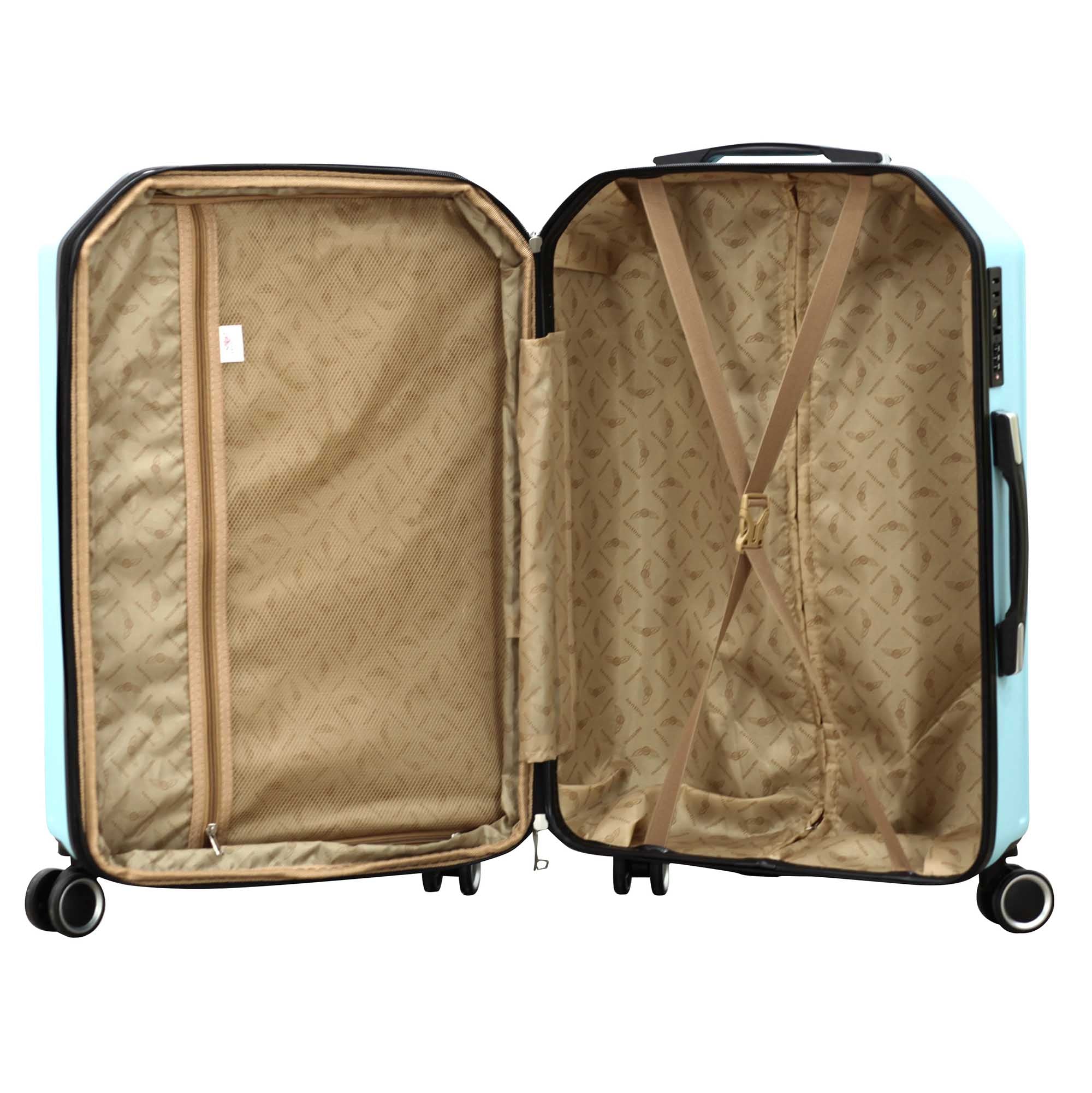 Mala De Viagem Praga Rígida 360° Santino M - ASDV401M Azul