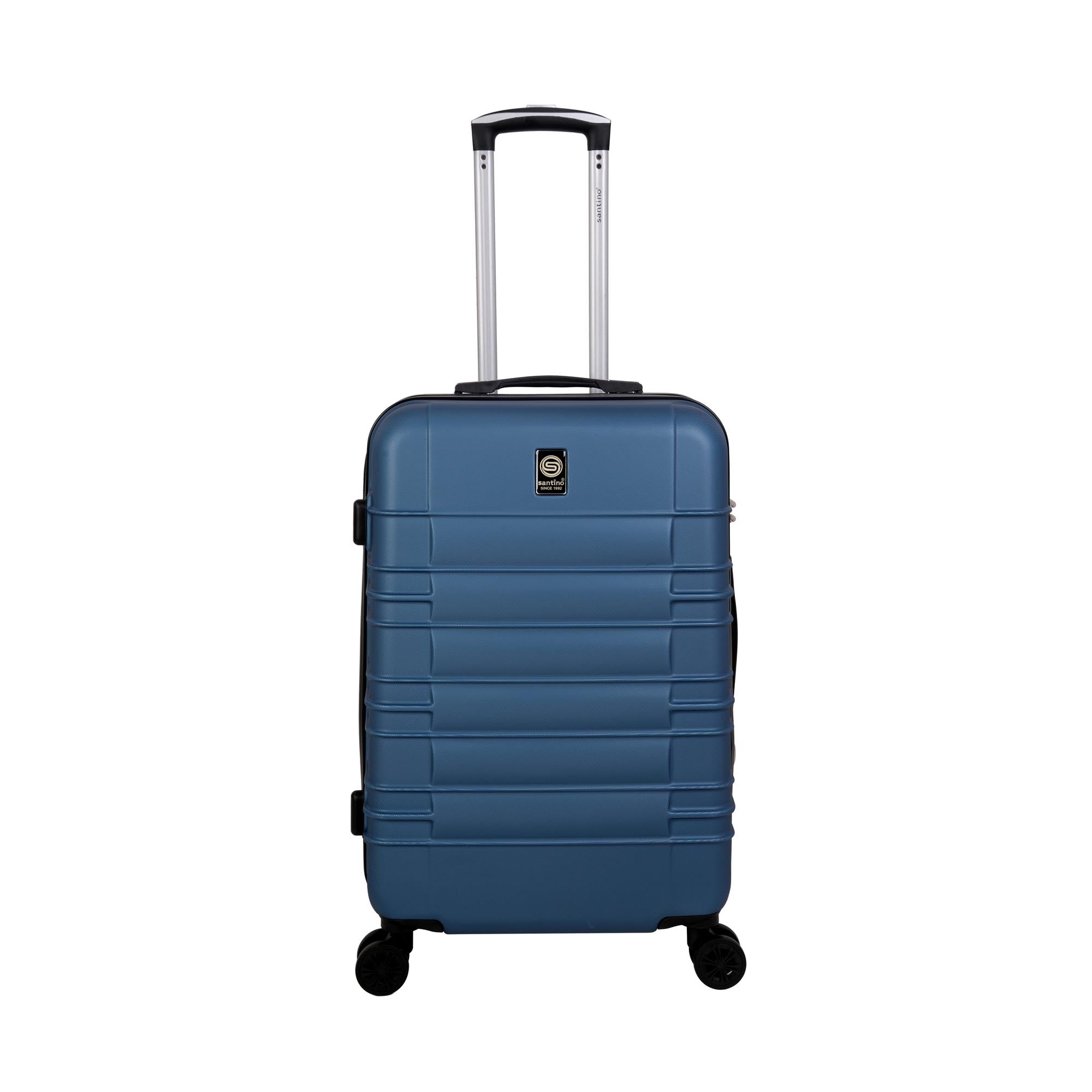 Mala de Viagem Double Wheel Rígida 360° Santino Rosa G - ASAV8001G