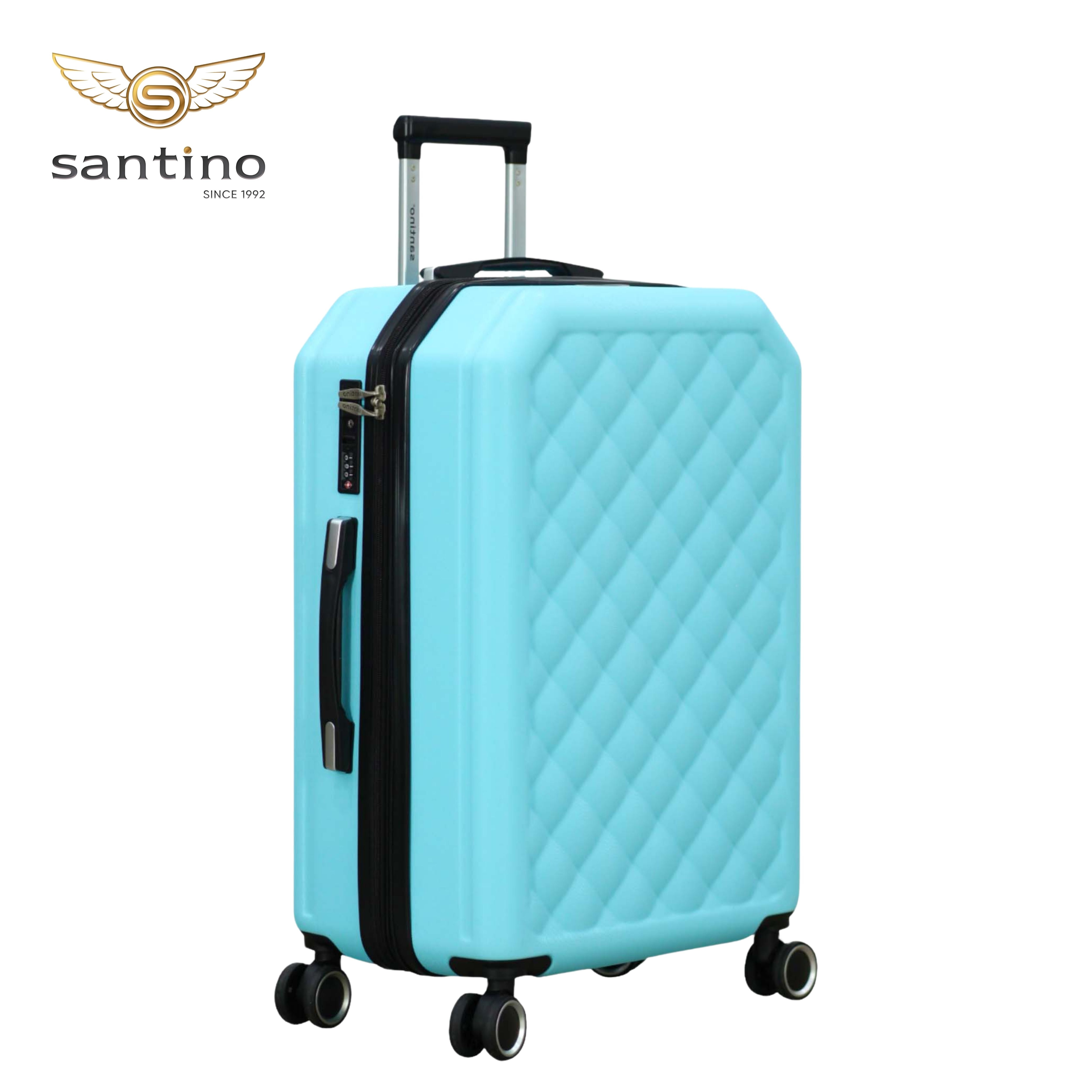 Mala De Viagem Praga Rígida 360° Santino M - ASDV401M Azul