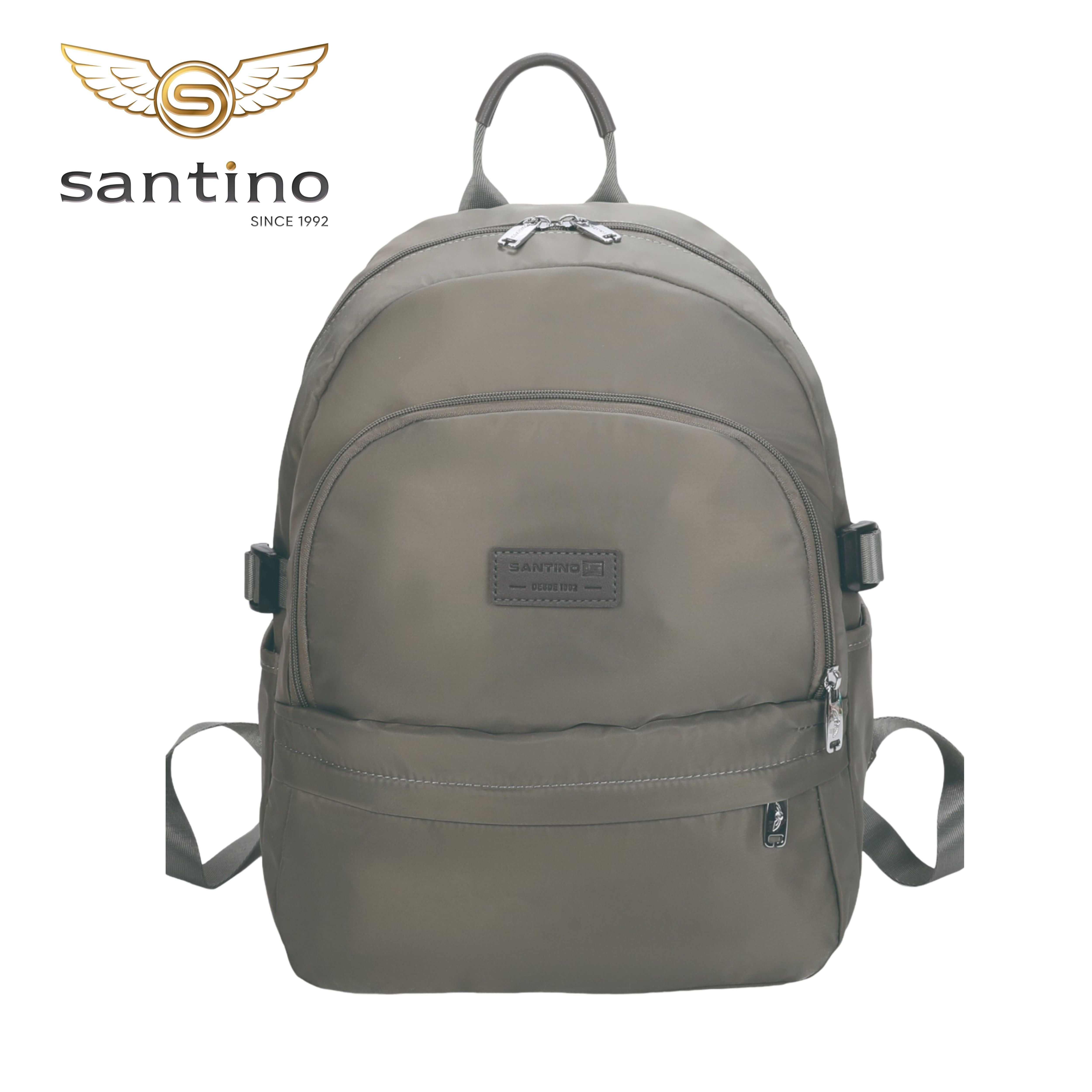 Bolsa Mochila Frésia Santino - SAB411U10 - Verde Musgo