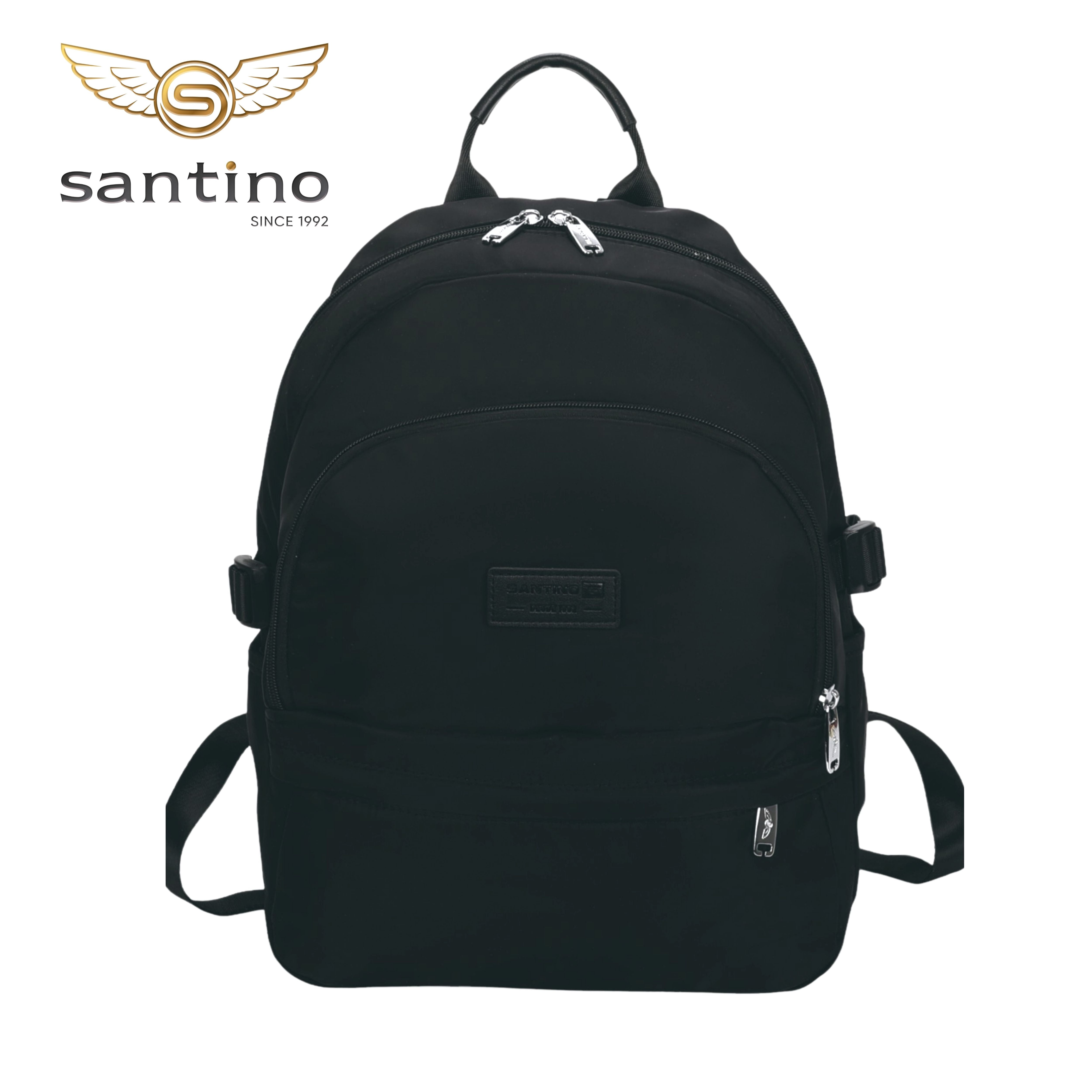 Bolsa Mochila Frésia Santino - SAB411U01 - Preta