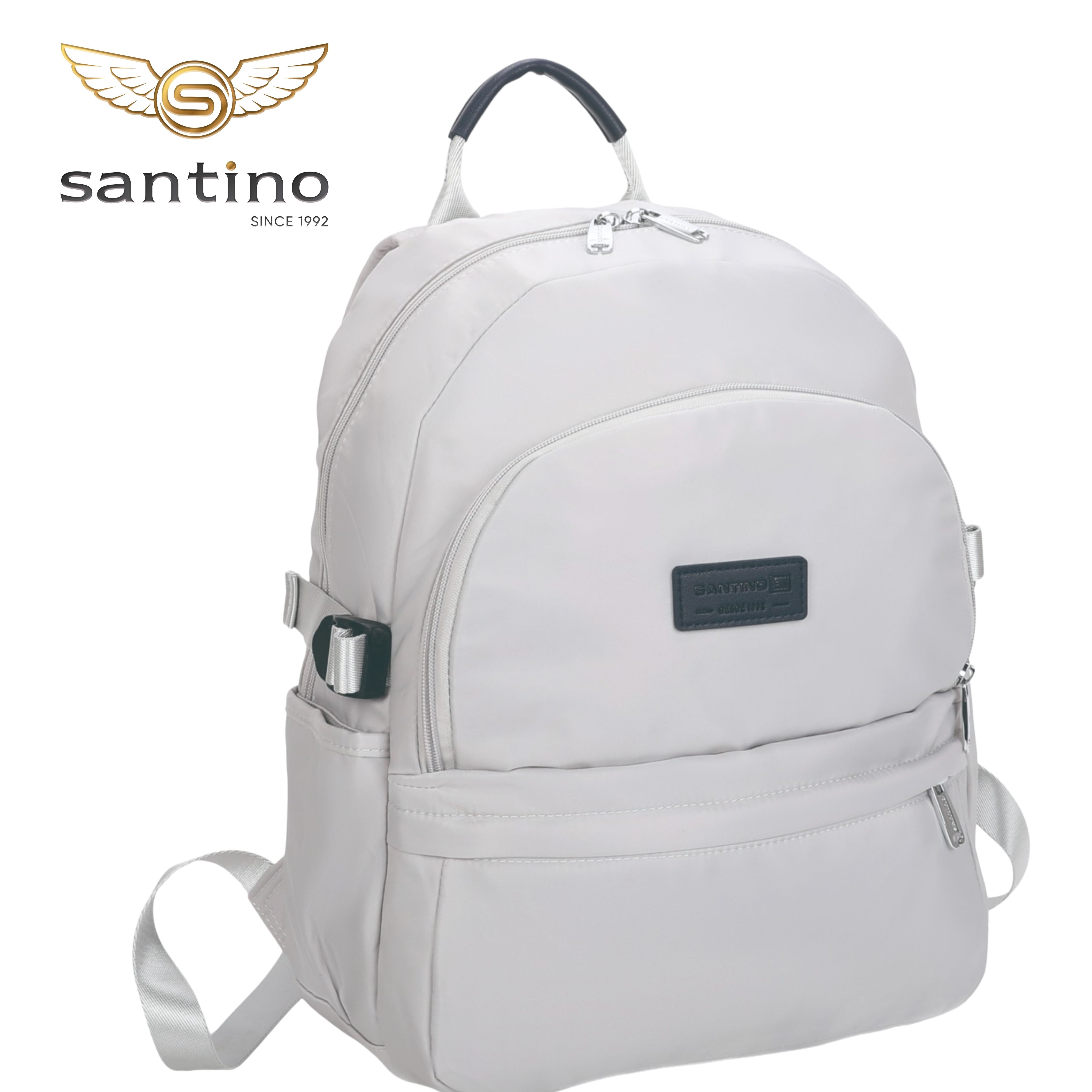 Bolsa Mochila Frésia Santino - SAB411U68 - Off White