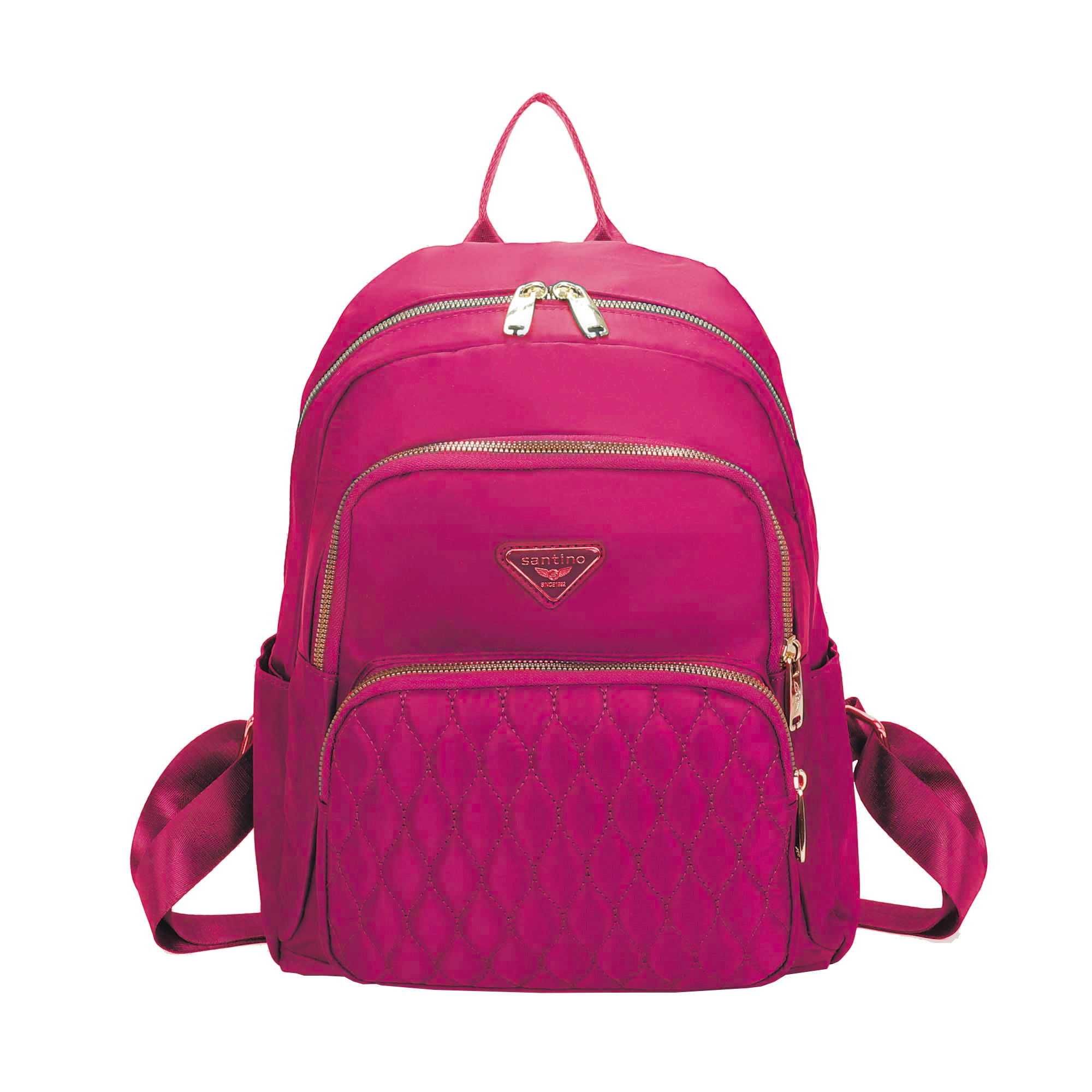 Bolsa Mochila Amarílis Nylon Santino Pink SAB412U47