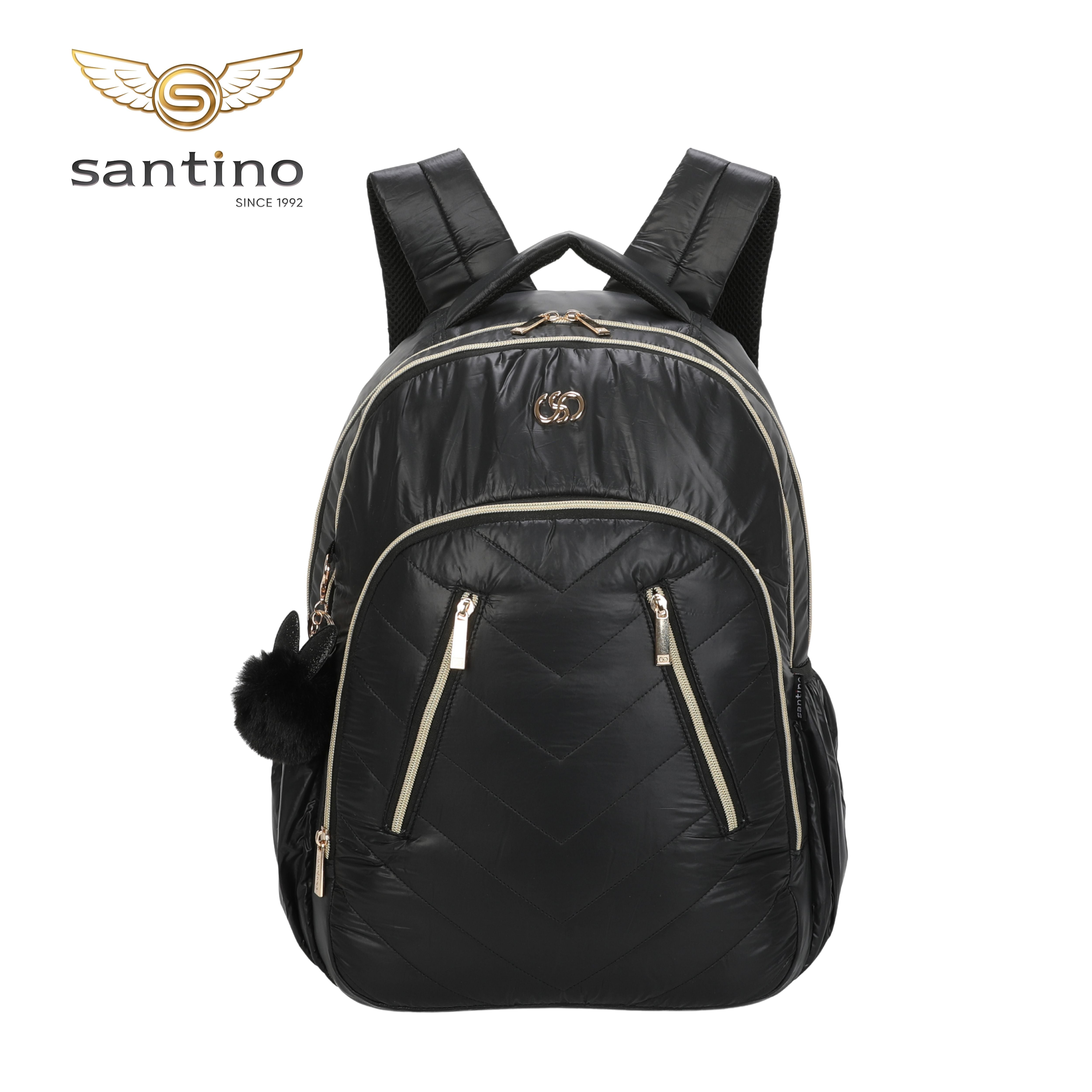 Bolsa Mochila Meghan Santino - SAB413U01 - Preta
