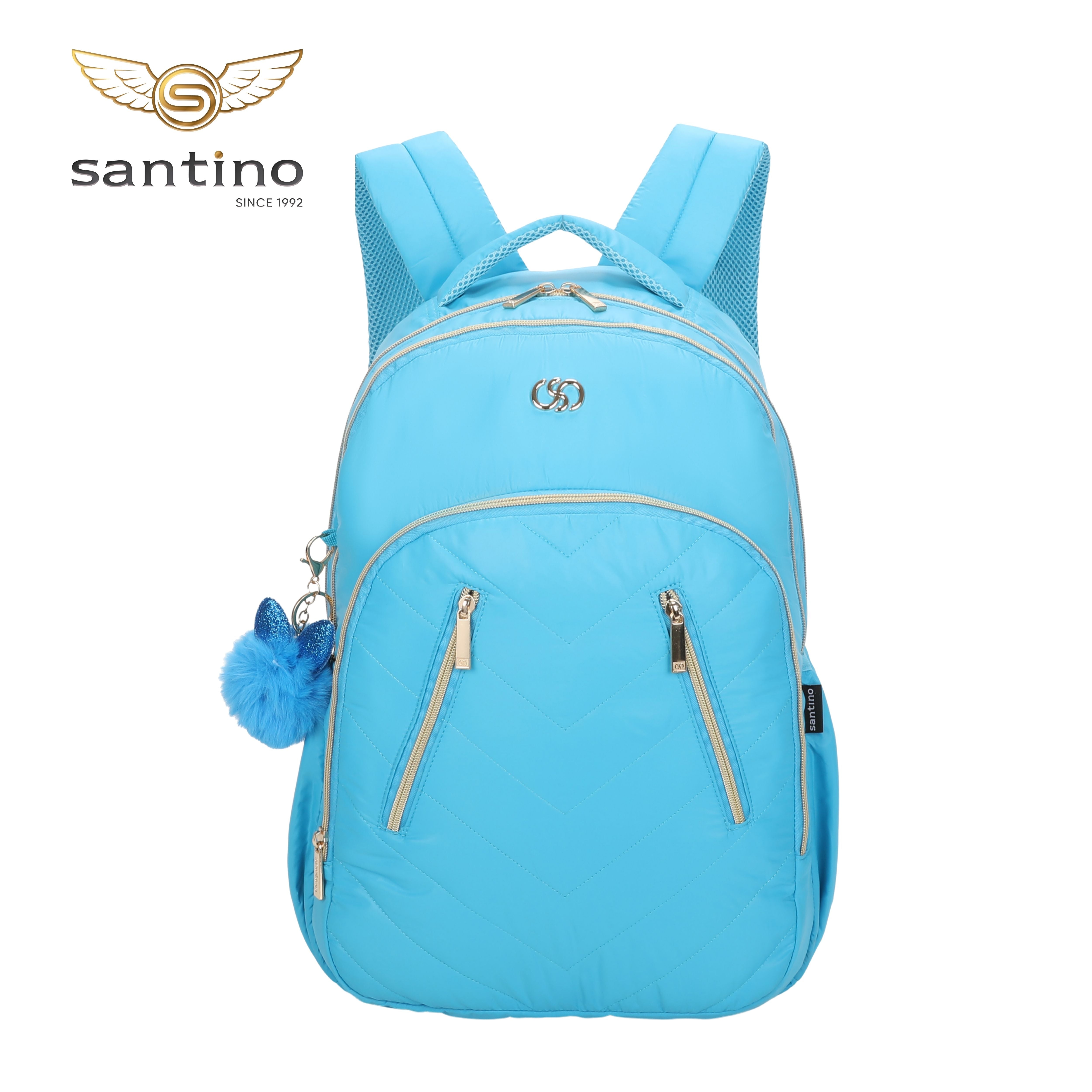 Bolsa Mochila Meghan Santino - SAB413U12 - Azul Claro