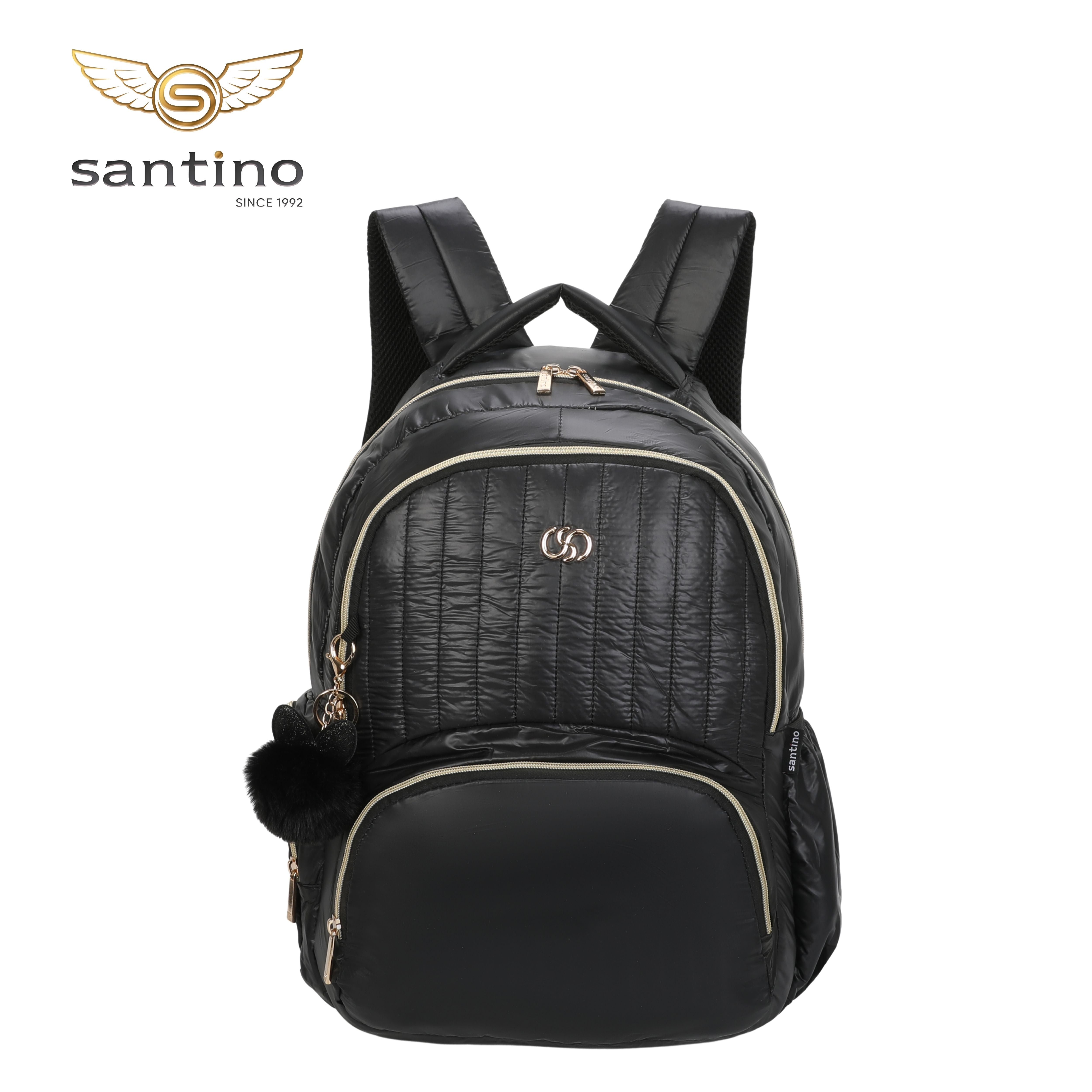 Bolsa Mochila Grace Santino - SAB414U01 - Preta