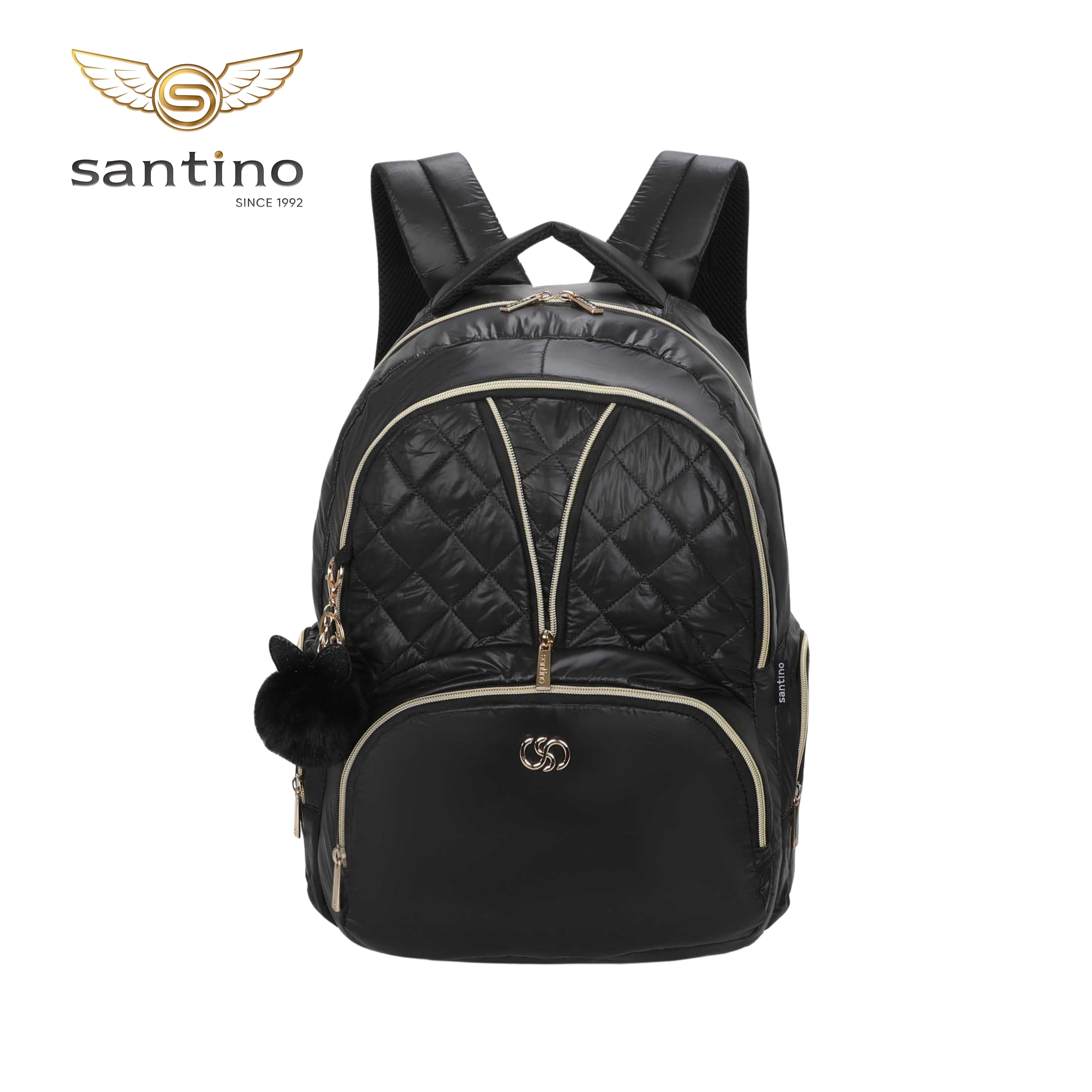 Bolsa Mochila Mako Santino - SAB416U01 - Preta