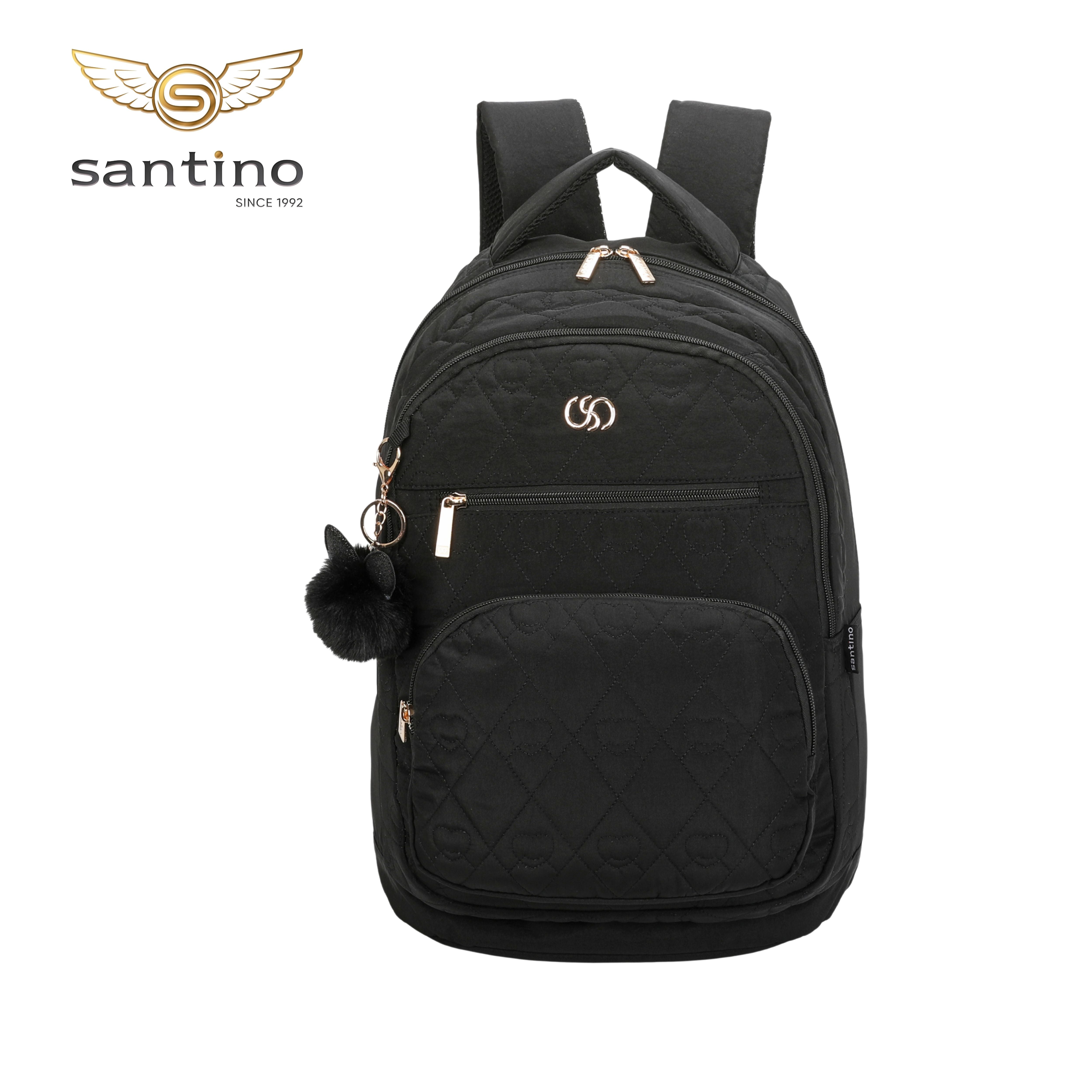 Mochila Juvenil Cairo Santino - SAM200U - Preto