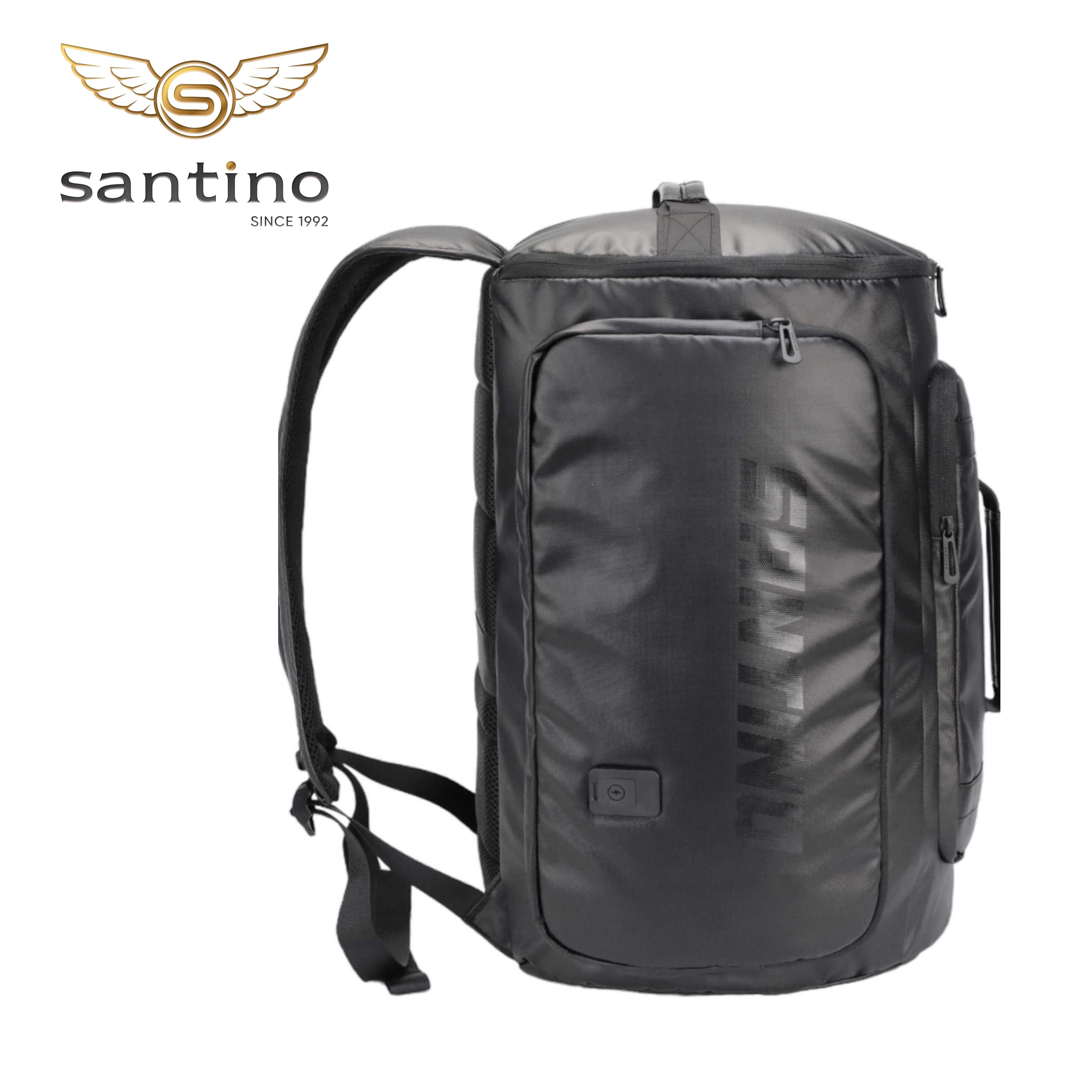 Mochila Camping Notebook Urban Strong Santino Preto SAN270u