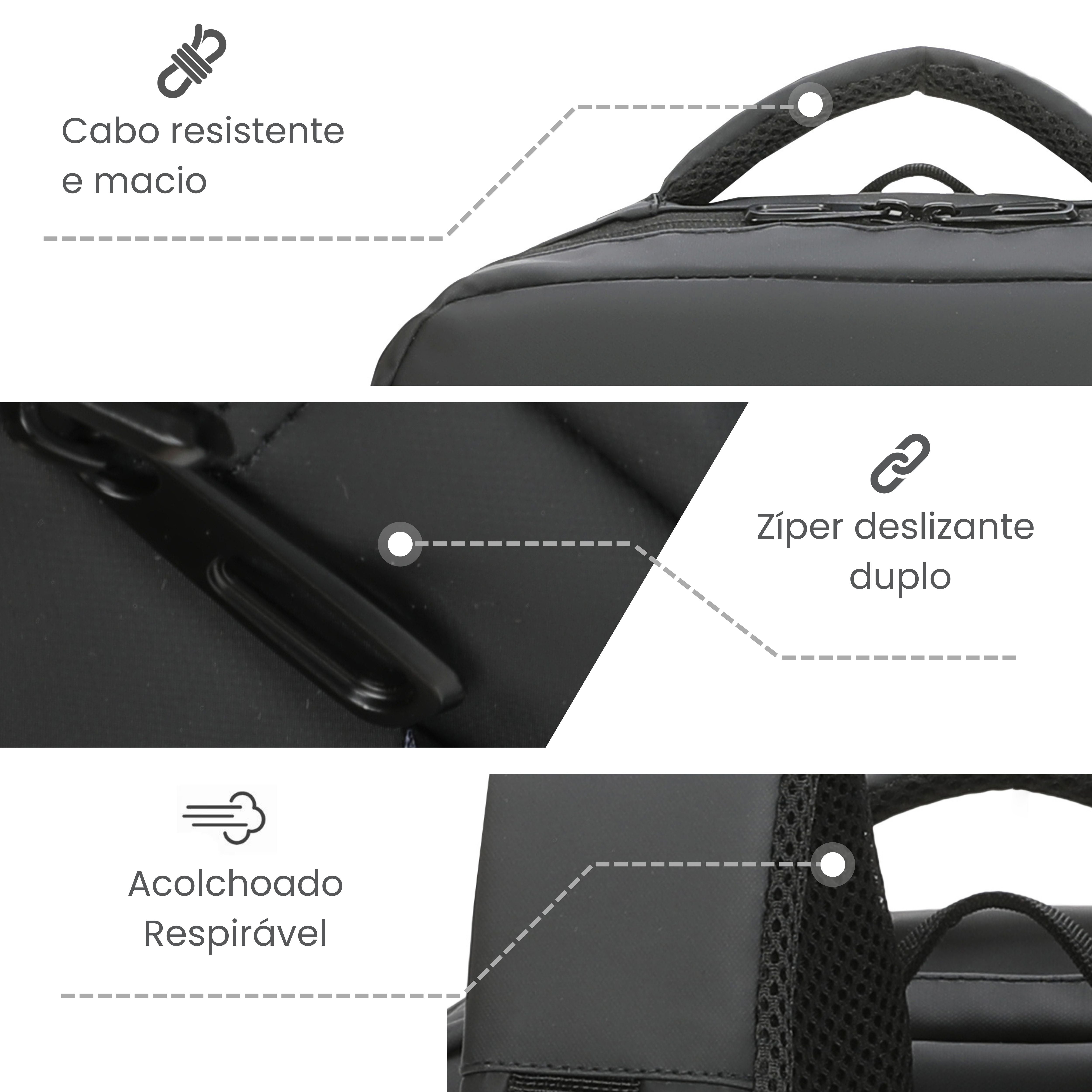 Mochila Notebook Praga Pol Santino - SAN406U01