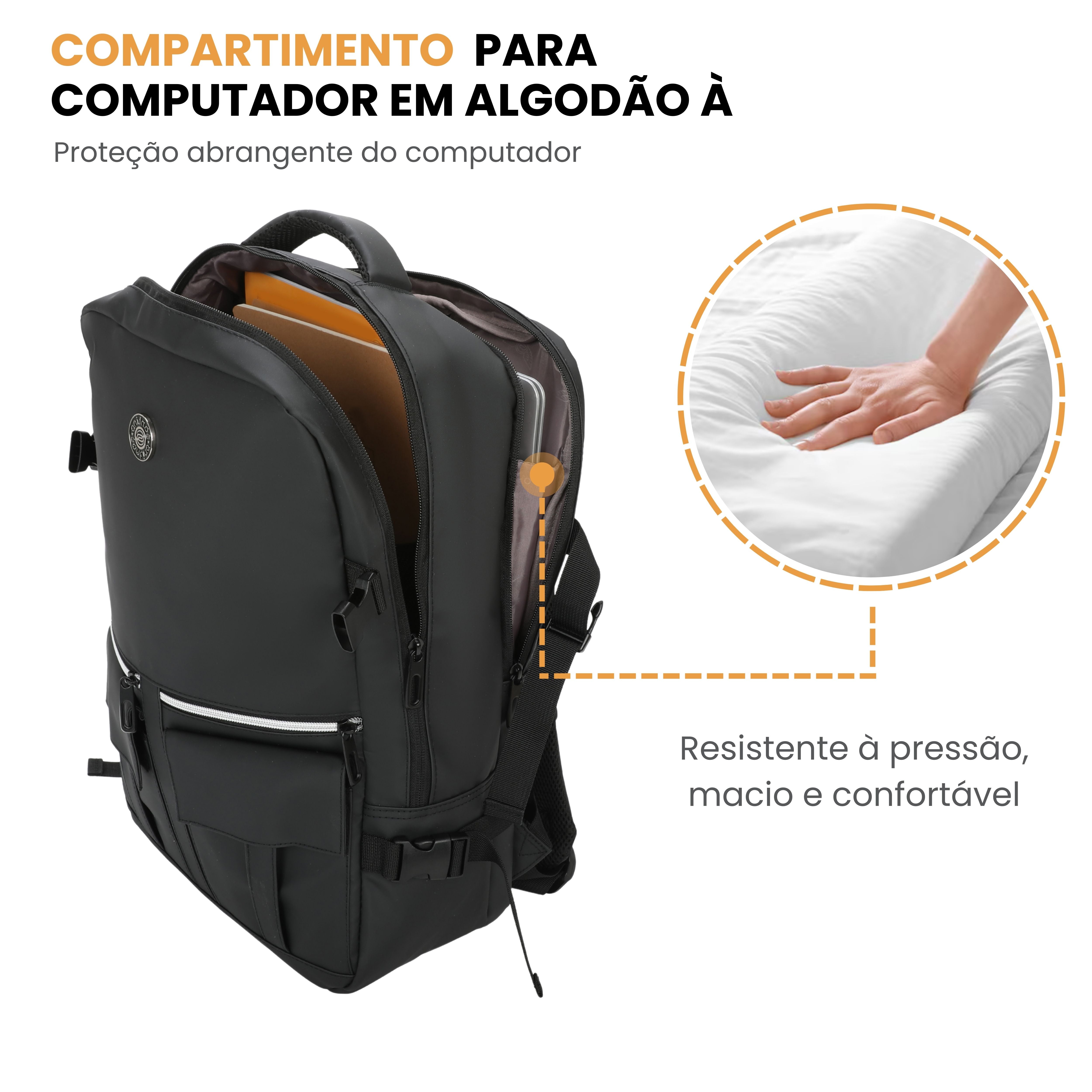 Mochila Notebook Praga Pol Santino - SAN406U01