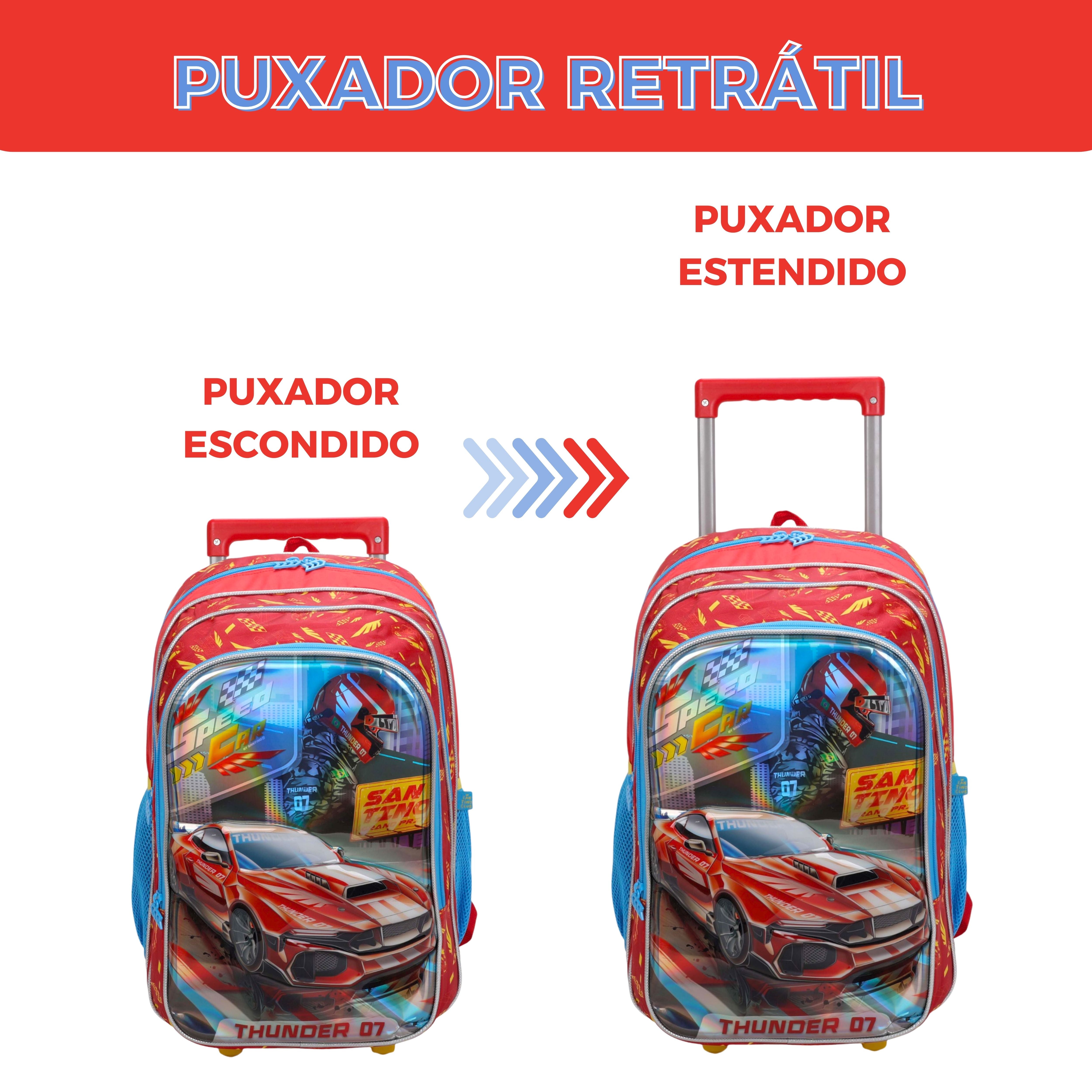 Speed Car Tunning Race by Santino Polyester Kids Kit SCK11U Red