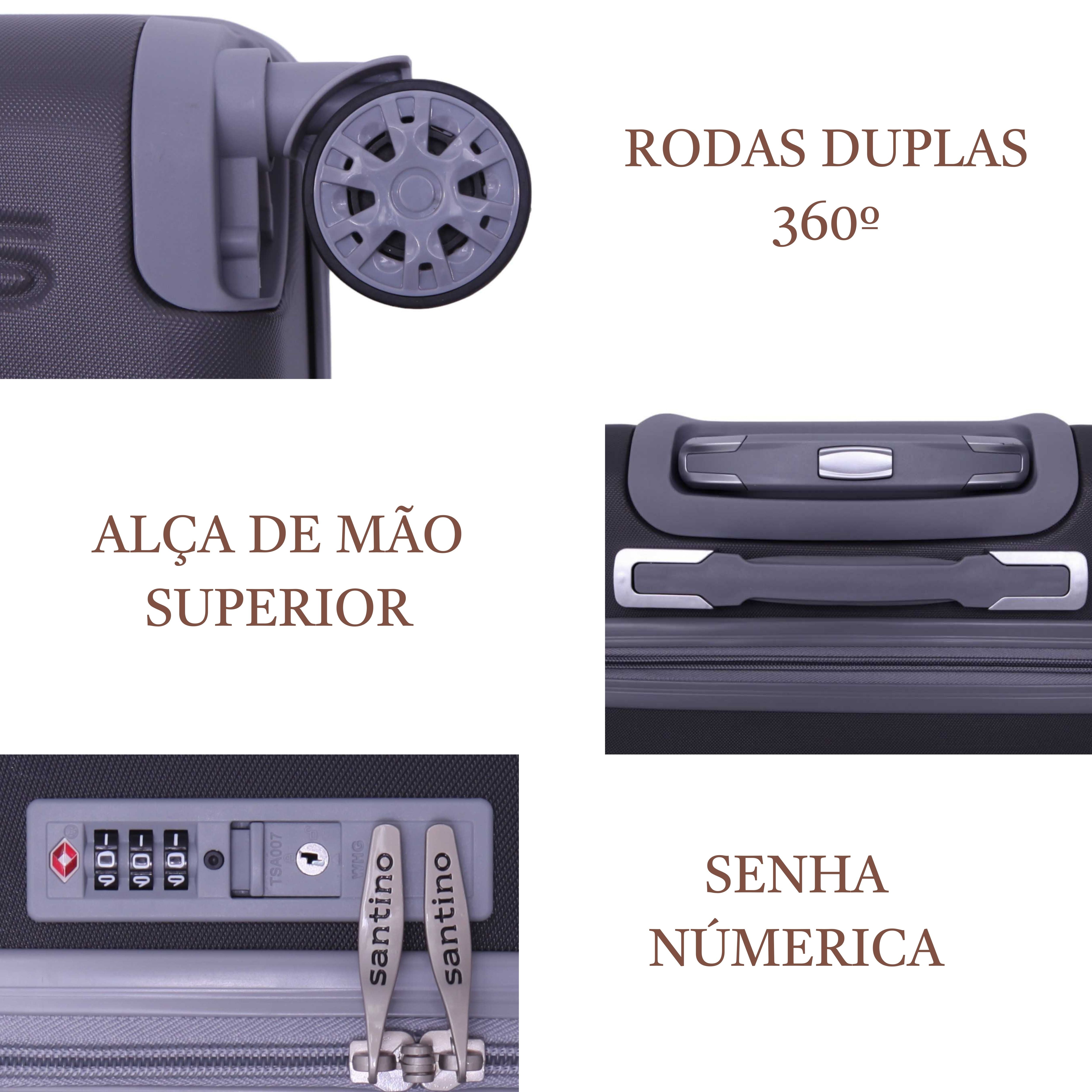 Mala de Viagem Long Beach Santino - SDV601M