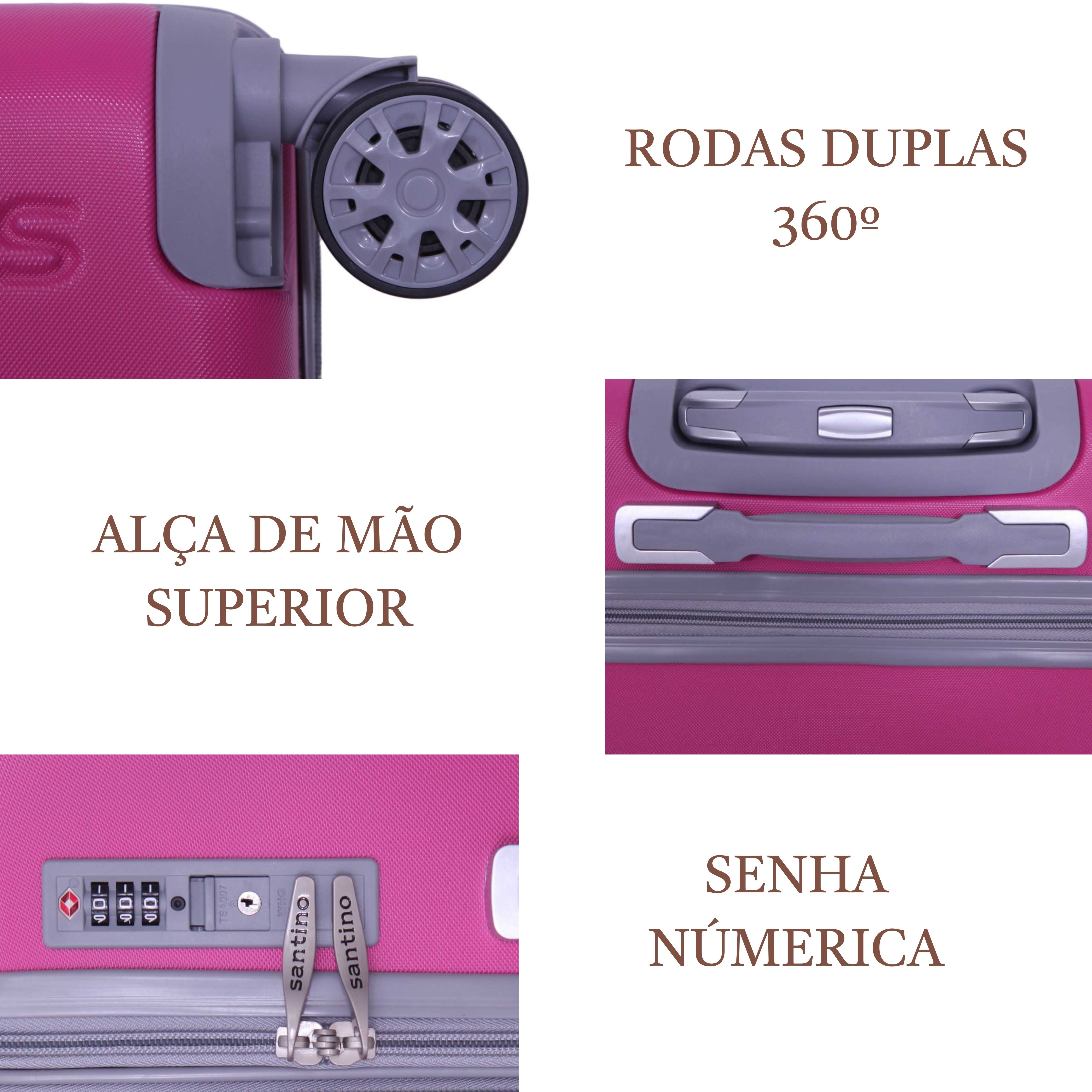 Mala de Viagem Long Beach Santino - SDV601M