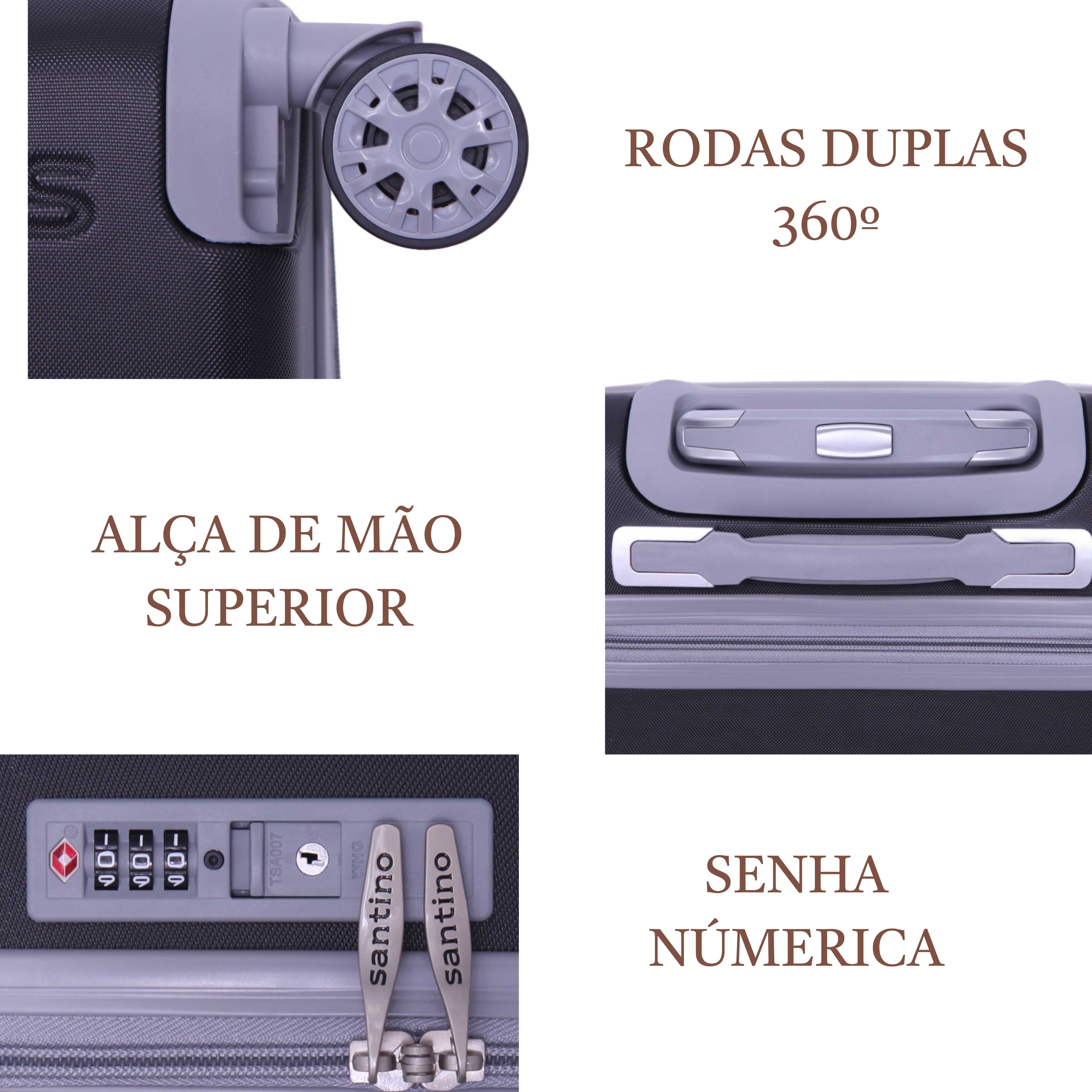 Mala de Viagem Long Beach Santino - SDV601M
