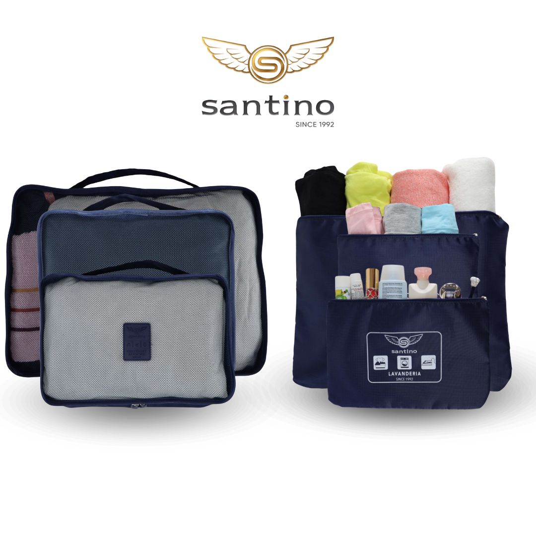 Kit Organizador de Viagem e bagagem Santino - SOR188U