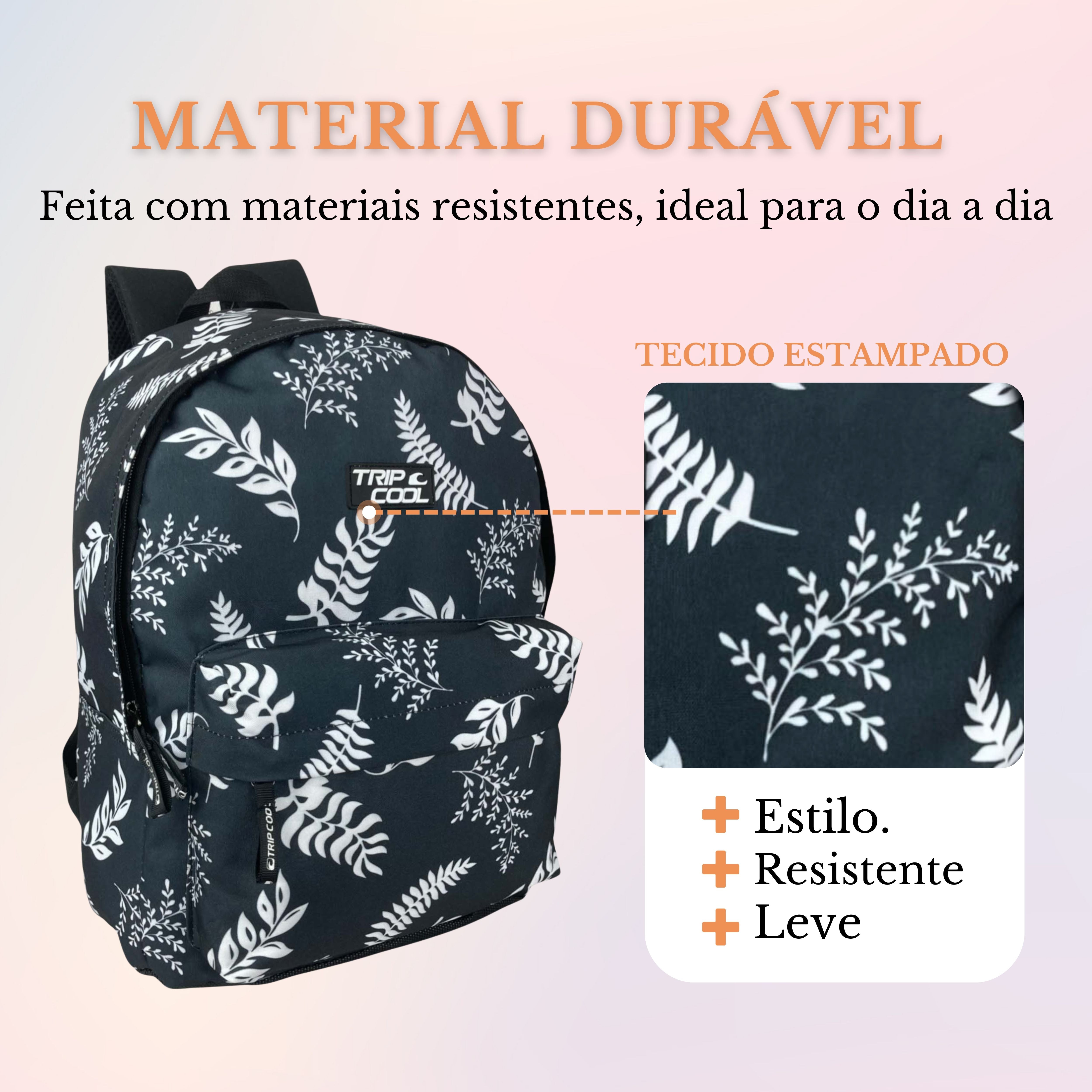 Mochila Juvenil Uluwatu Poliéster Tripcool TCM105U01