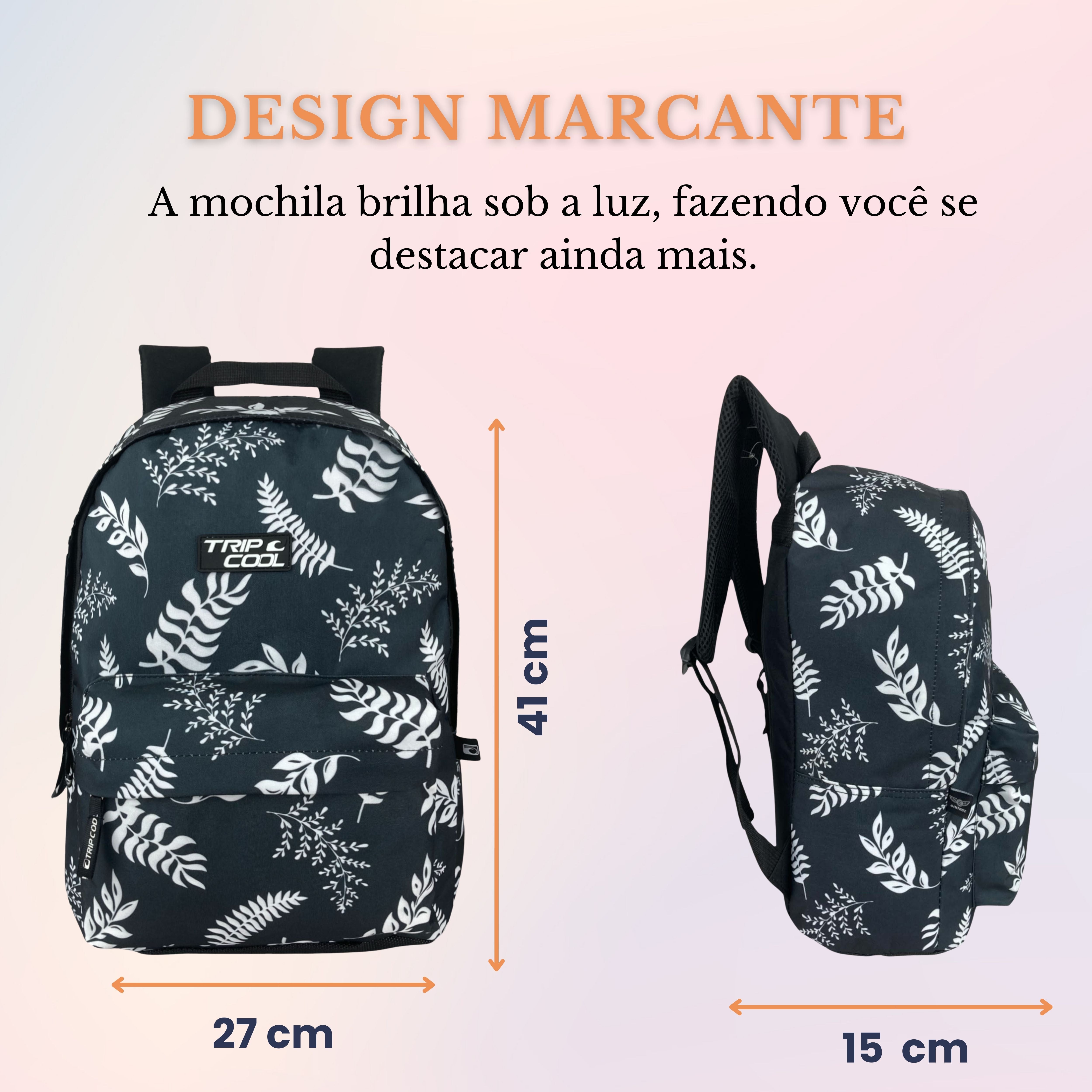 Mochila Juvenil Uluwatu Poliéster Tripcool TCM105U01