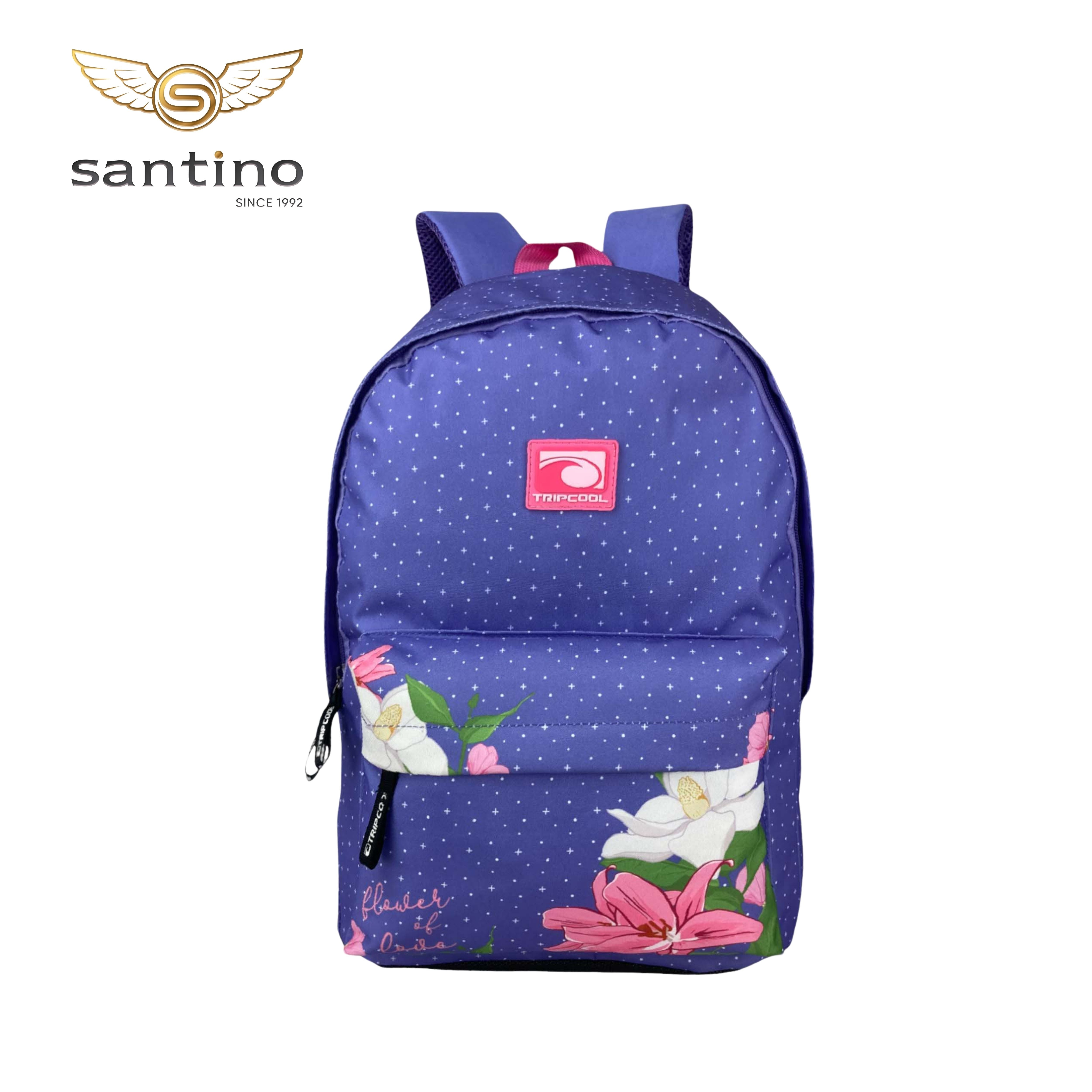 Mochila Juvenil Coronado Poliéster Tripcool TCM107U14