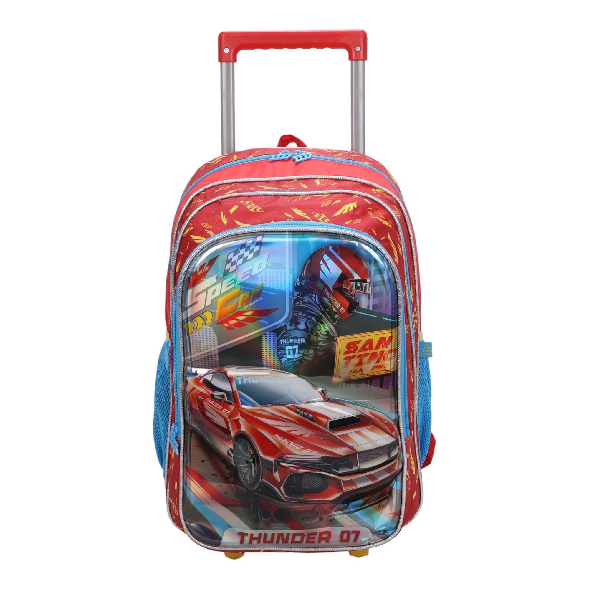 Speed Car Tunning Race by Santino Polyester Kids Kit SCK11U Red
