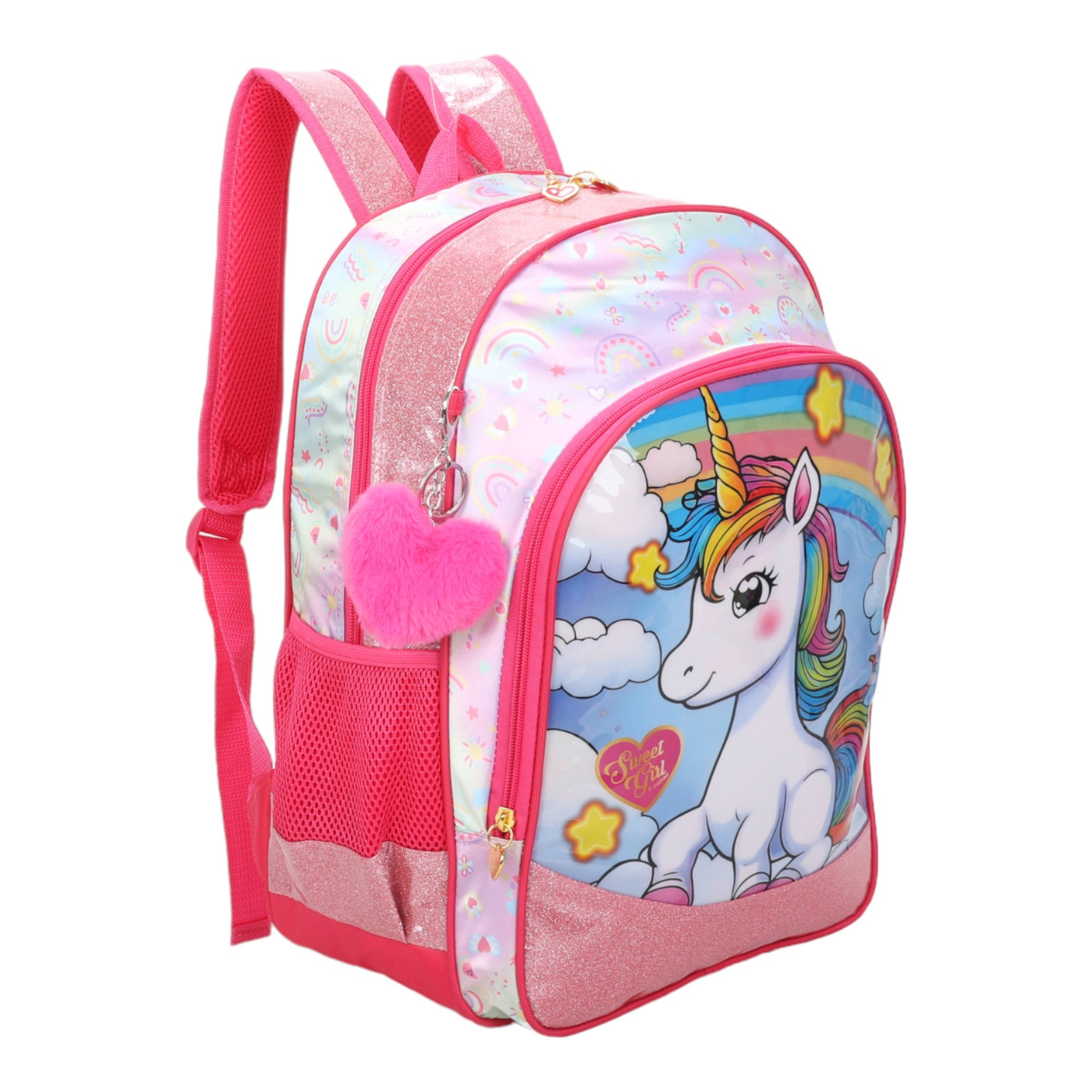 Mochila Sweet Girl Unicorn by Santino - SGM22U - Pink
