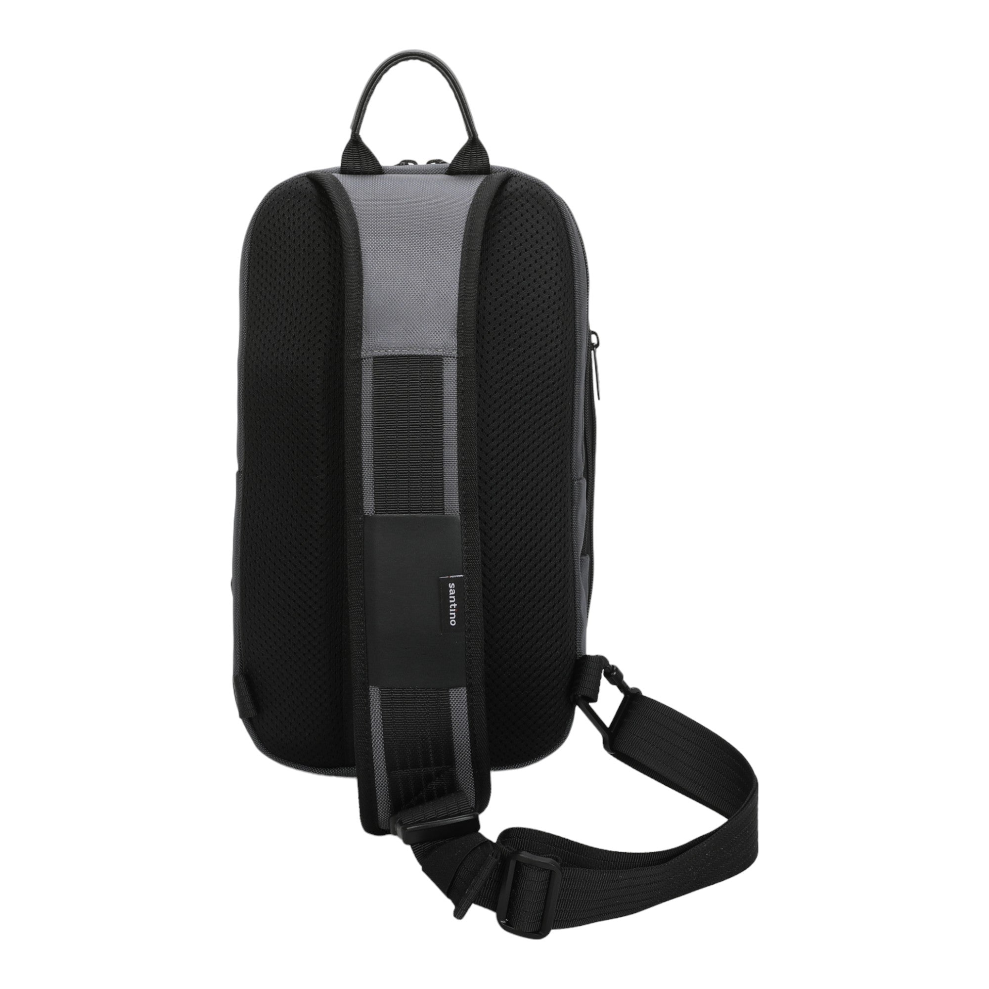 Quinn by Santino Oxford Grey Crossbody Backpack SAN275U