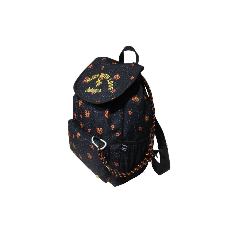 Mochila Juvenil Toquio Poliéster Onbongo Preta - ONM189001