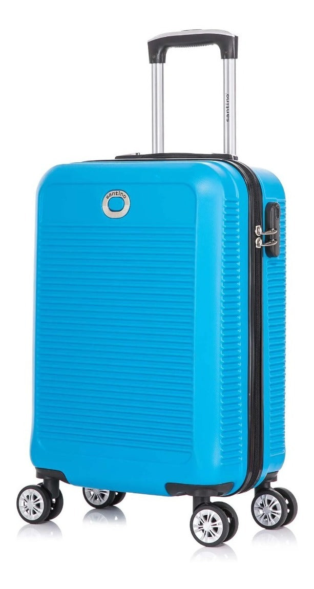 Conjunto de Malas Pisa 3 Peças Rígida 360° Santino - MZV183J