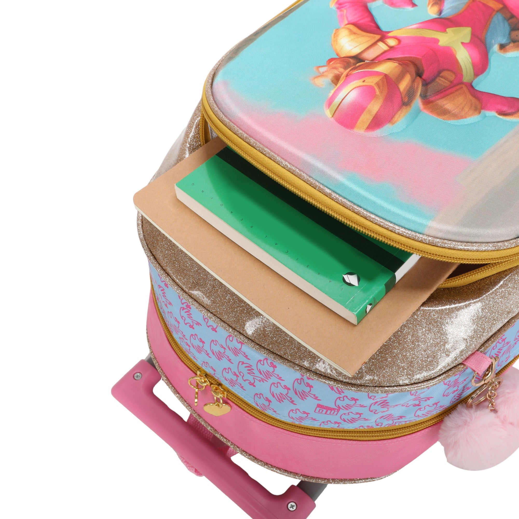 Kit Infantil No Limits GirlHero by Santino Poliéster PINK NLK12U47