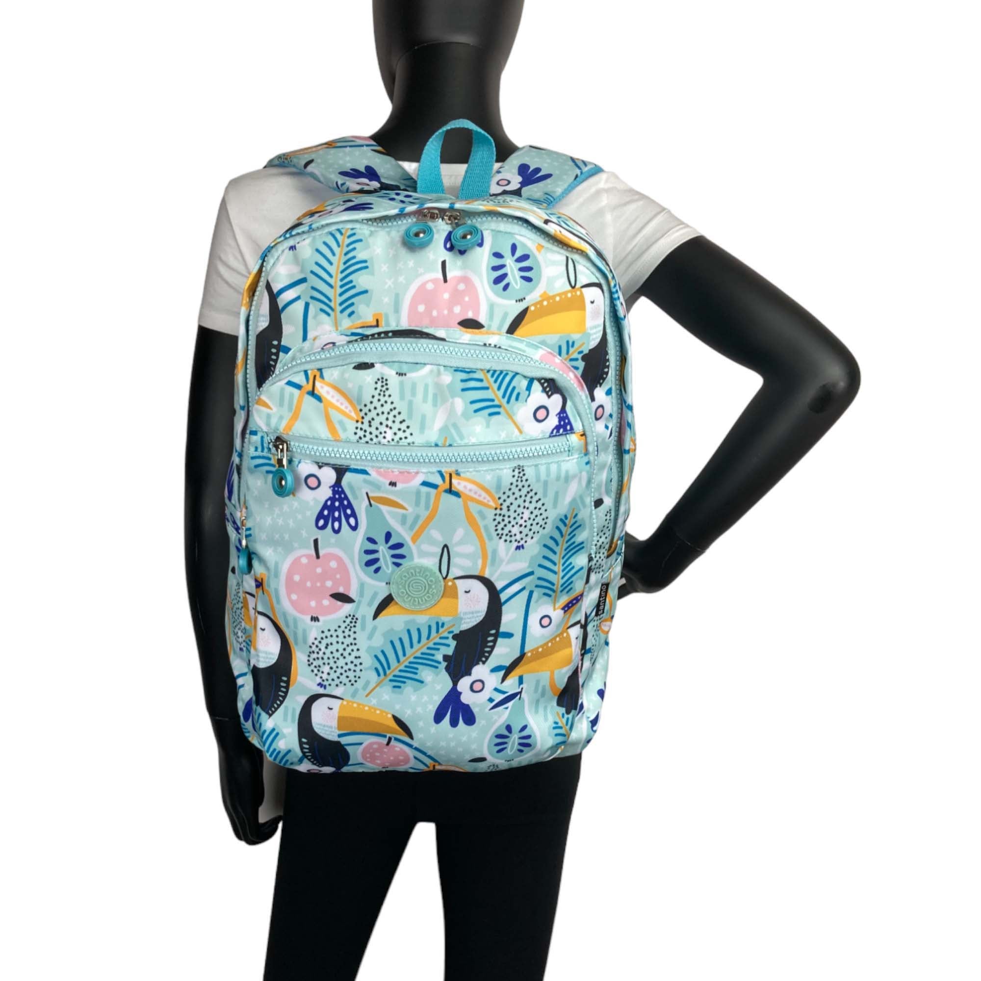 Mochila Juvenil Tulsa Poliéster Santino SAM115U