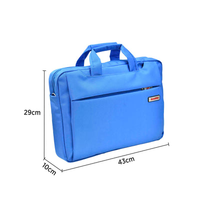 Pasta Notebook Conservative Poliéster Santino - BGP1913U Cor: Azul Turquesa