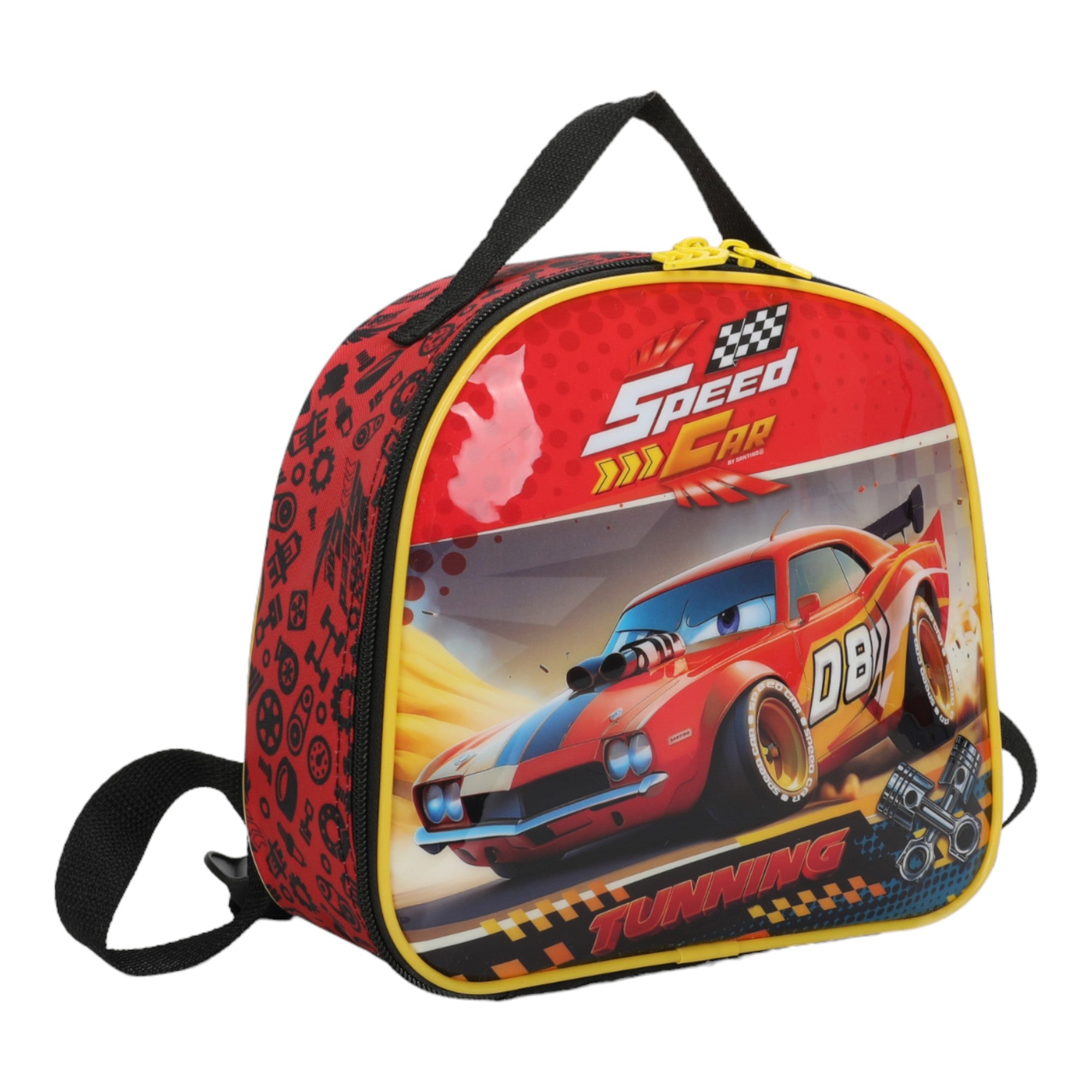 Speed ​​Car Champion by Santino Polyester Kids Kit SCK10U Red