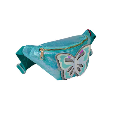 Pochete Infantil Borboleta Lili July Cor: Azul