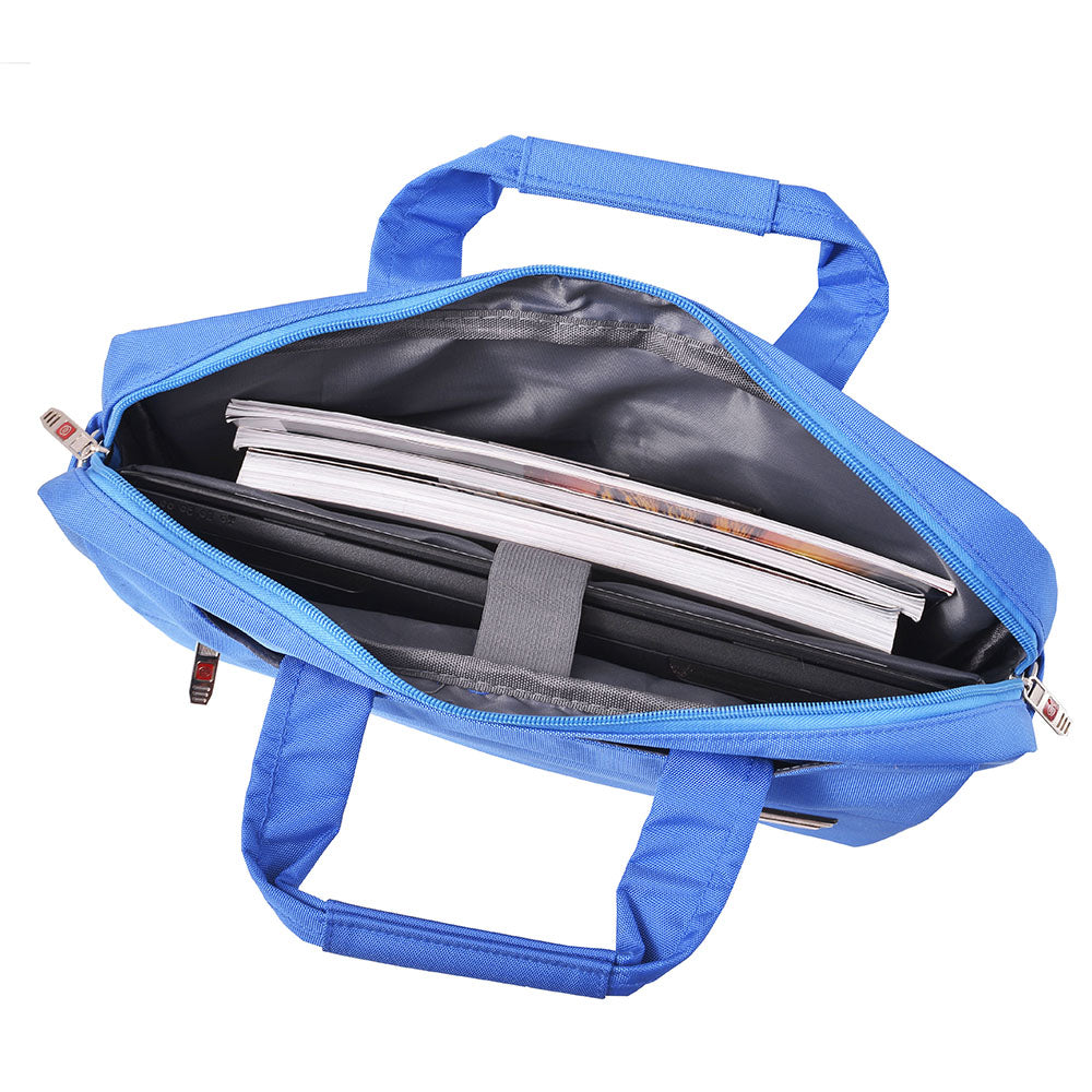 Pasta Notebook Conservative Poliéster Santino - BGP1913U Cor: Azul Turquesa