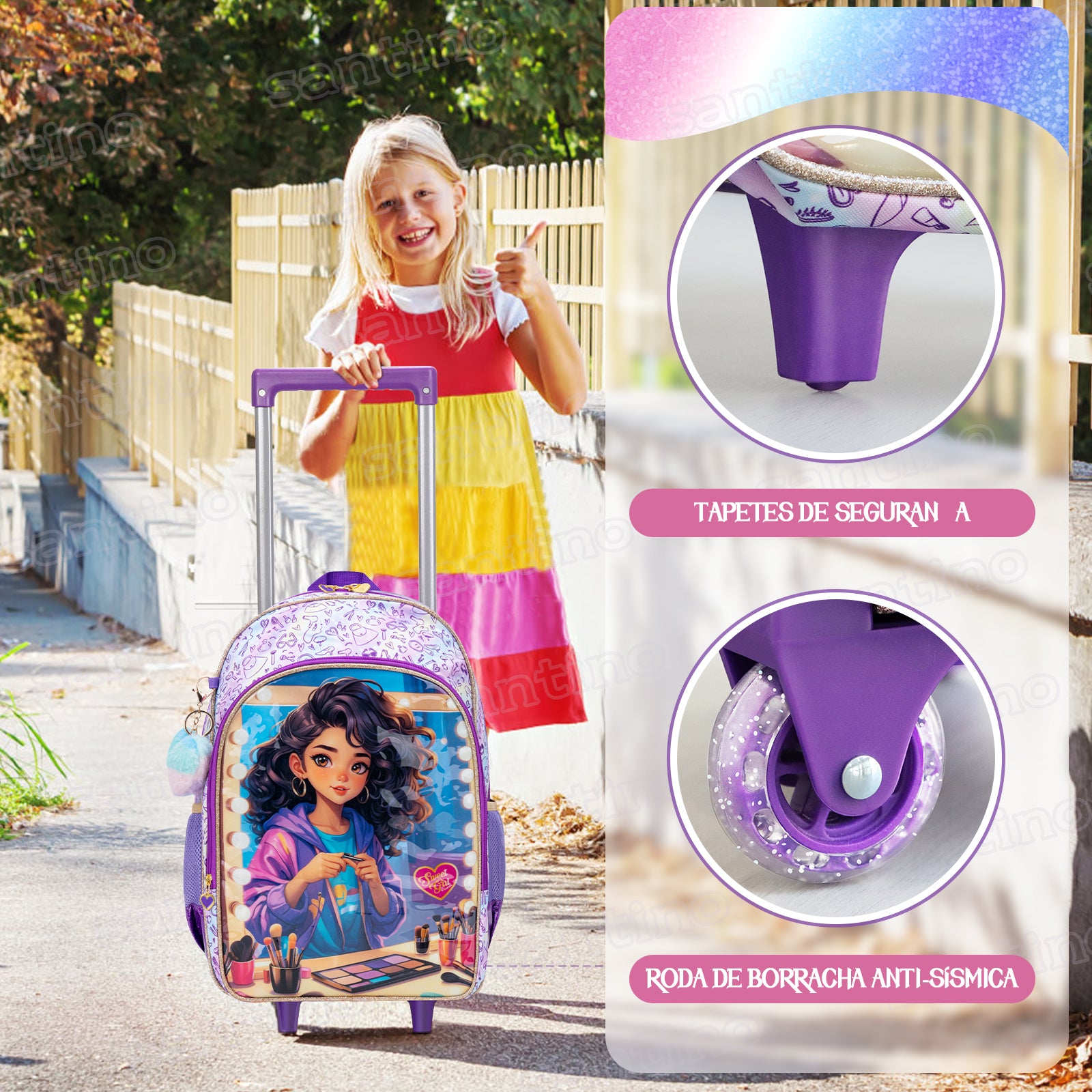 Kit Infantil Sweet Girl Makeup by Santino - SGK24U