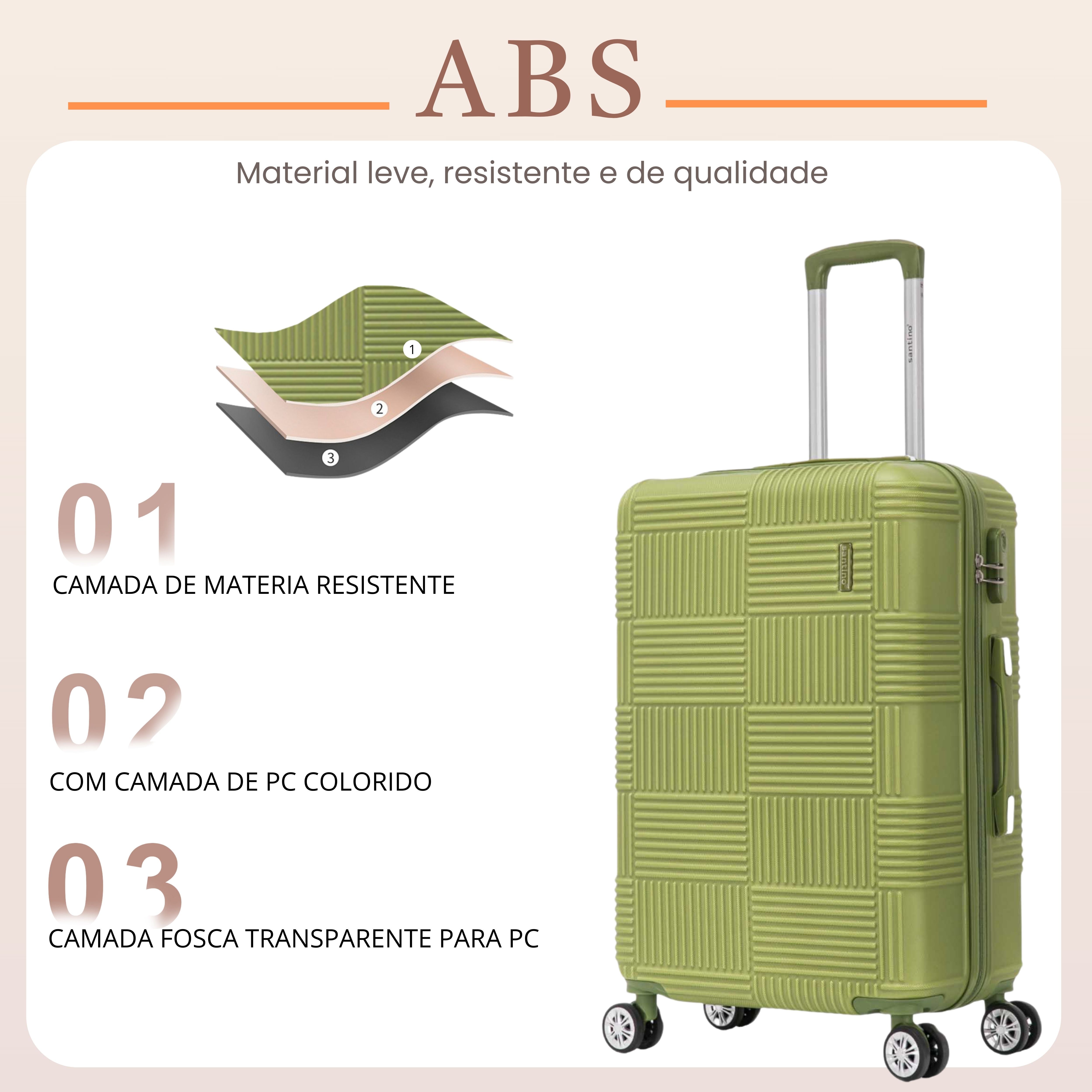 Santino M Ocean Drive Hardside 360° Travel Suitcase - MZV503M