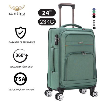 Mala de Viagem Hanói Super Leve Santino M - ALKV401M