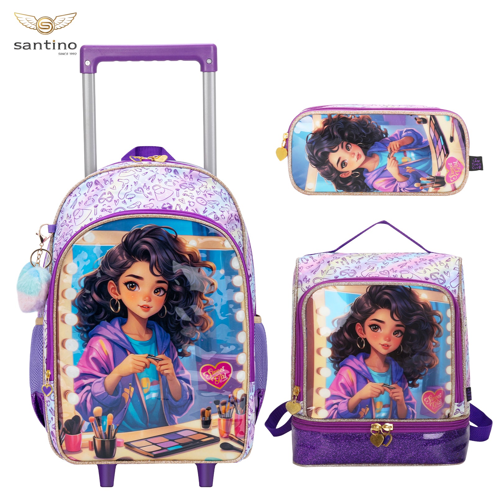 Kit Infantil Sweet Girl Makeup by Santino - SGK24U