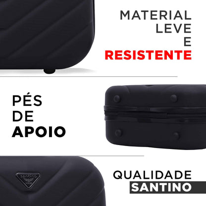 Frasqueira Boston Rígida Santino - SDF223U